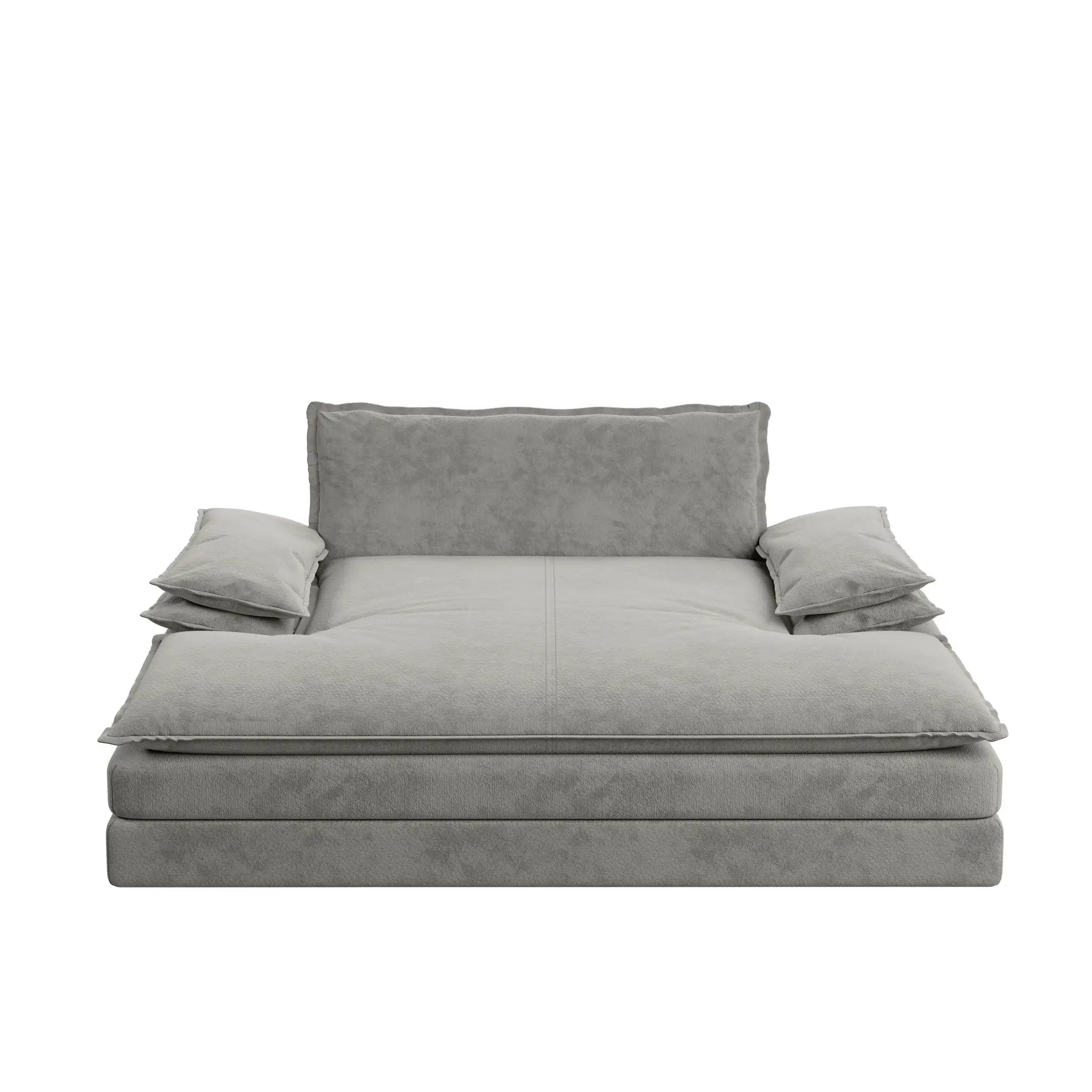 Modern Oversized Double Chaise Lounge Chair