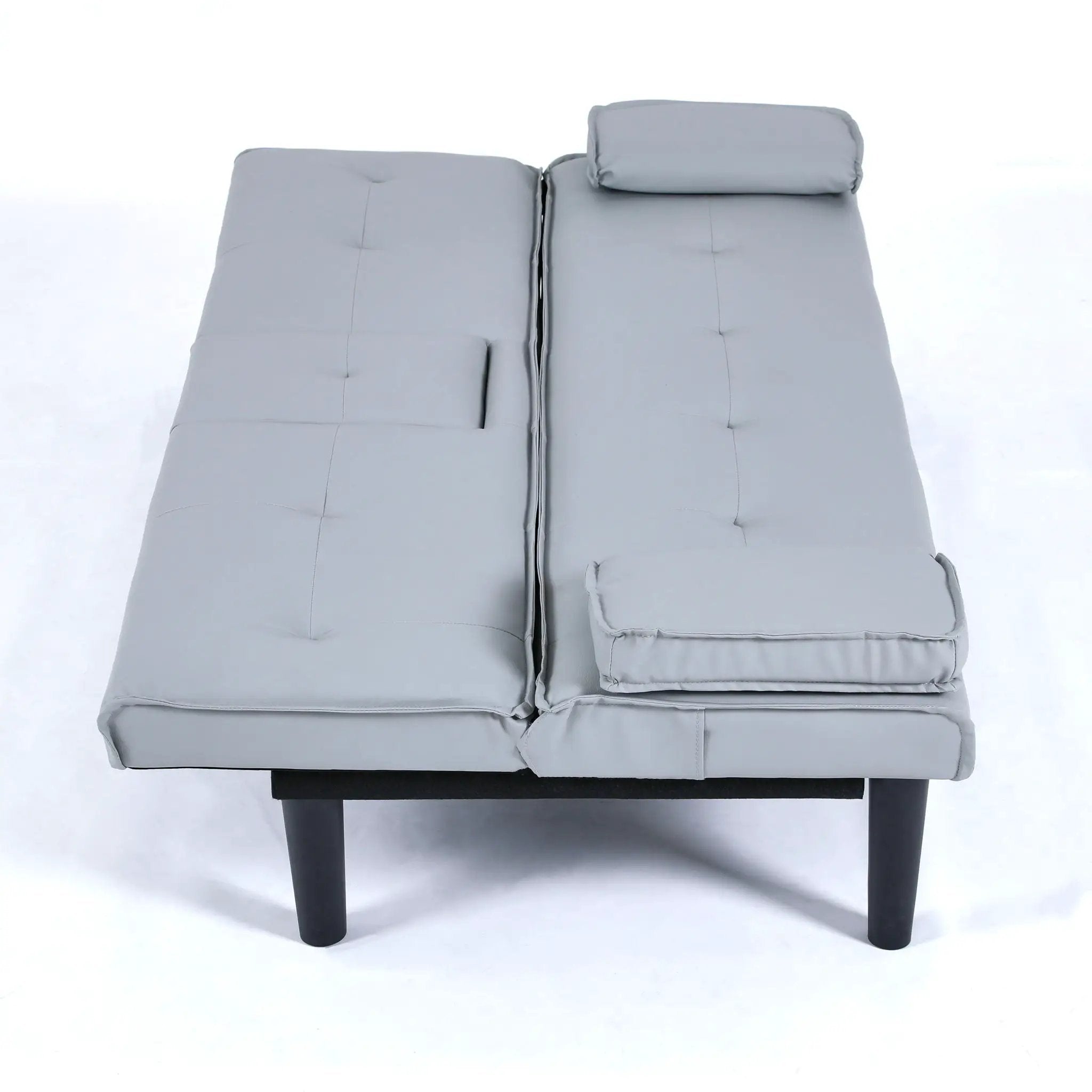 Sofa Bed With Foldable Design And Cup Holder by HouseOfZazla