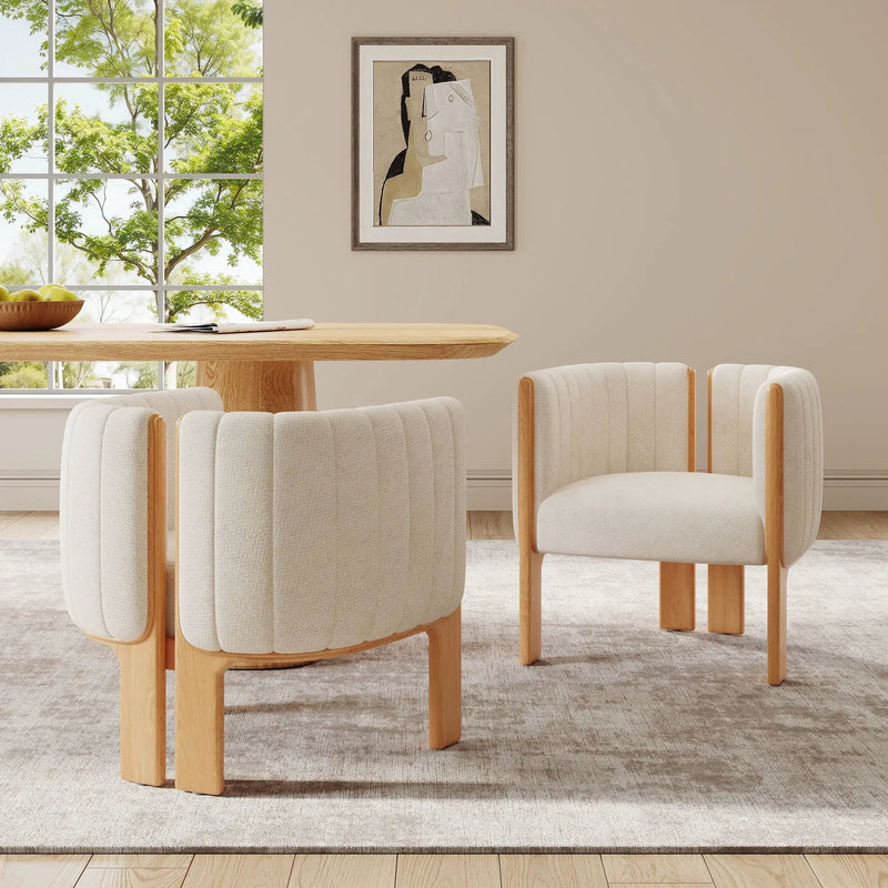 Comfort Stylish Seating Dining Chair Set by HouseOfZazla