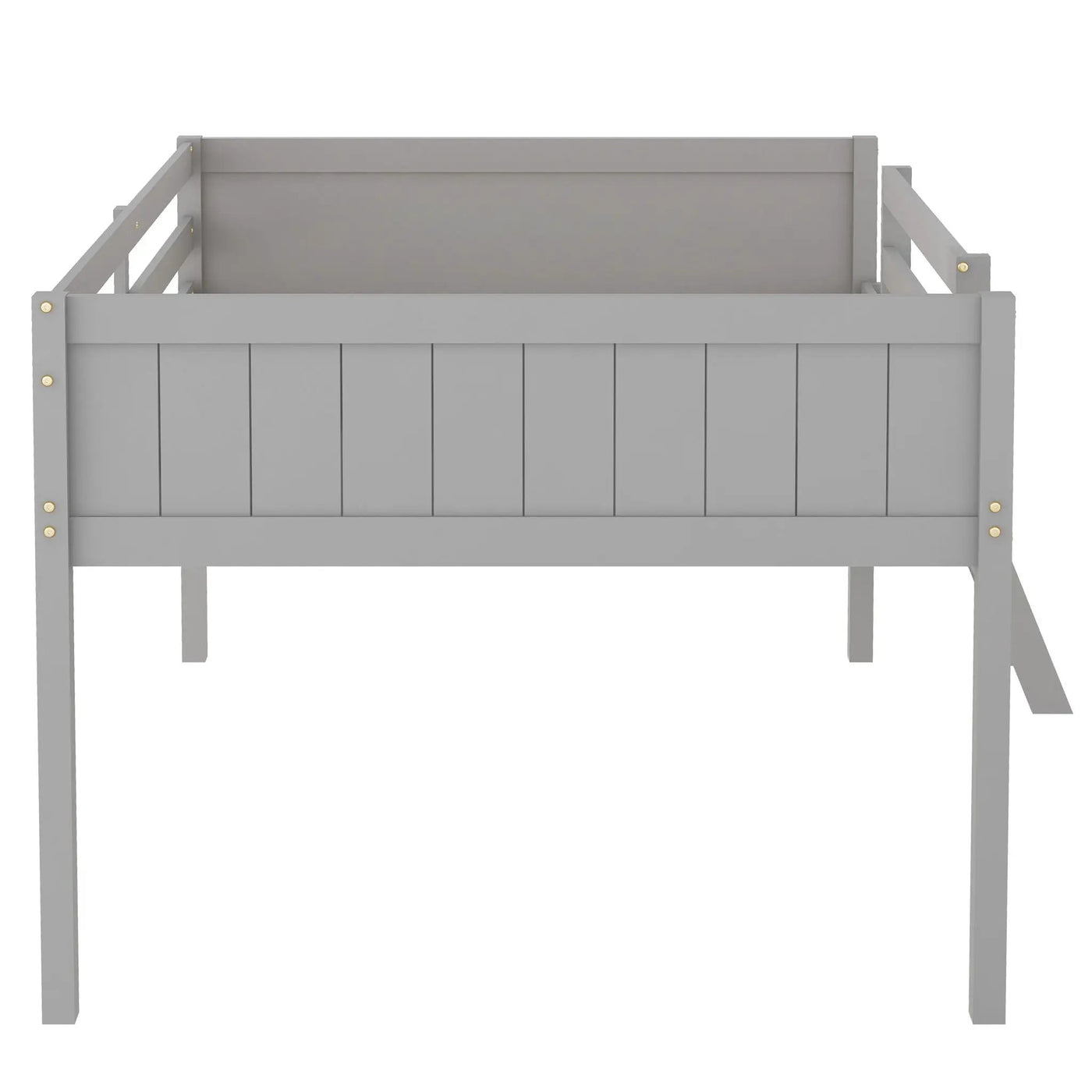 Low Loft Bed With Adjustable Ladder by HouseOfZazla