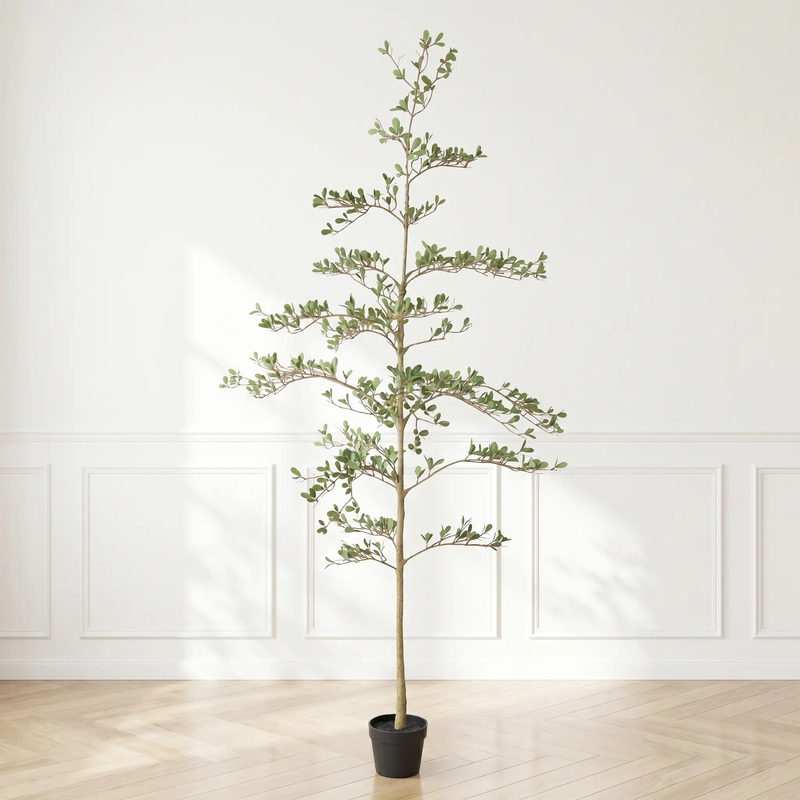 6ft Artificial Olive Tree, Realistic Faux Potted Plant by HouseOfZazla