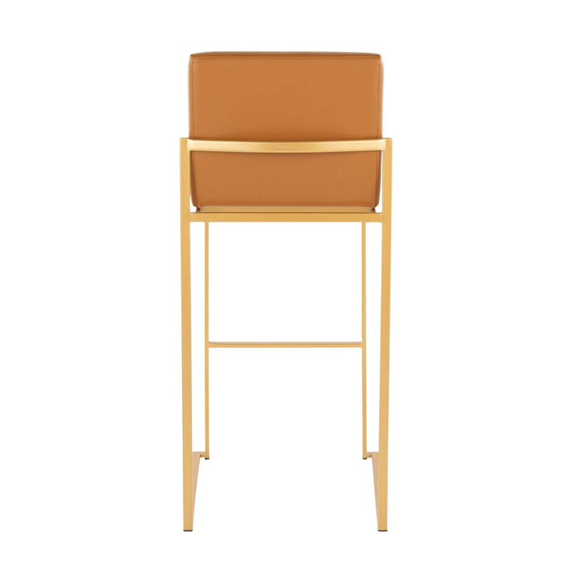 Fuji - Contemporary Design High Back Barstool by Unique Piece Furniture