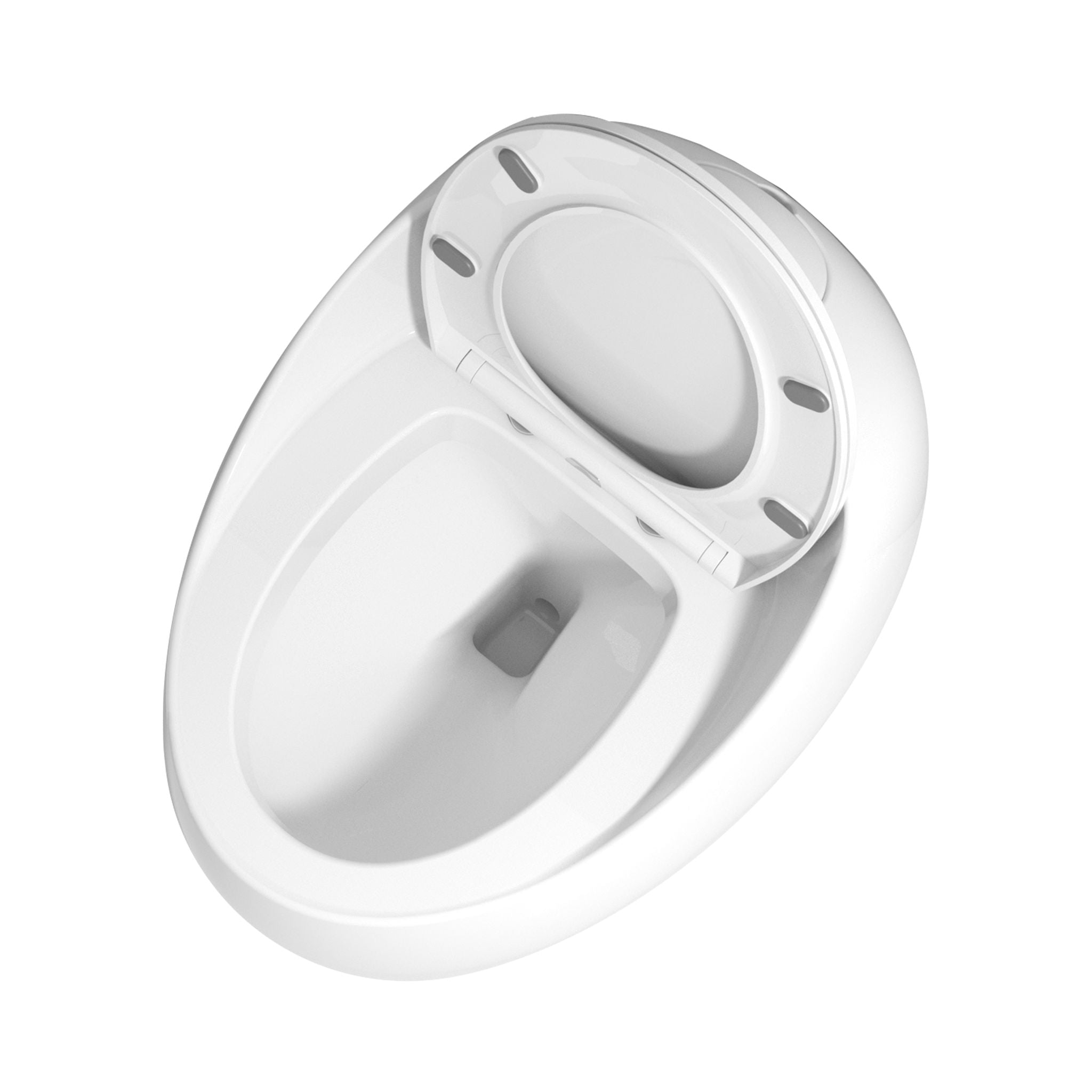 Modern Egg Shape Toilet 1.28 Gpf Single Flush Ceramic by HouseOfZazla