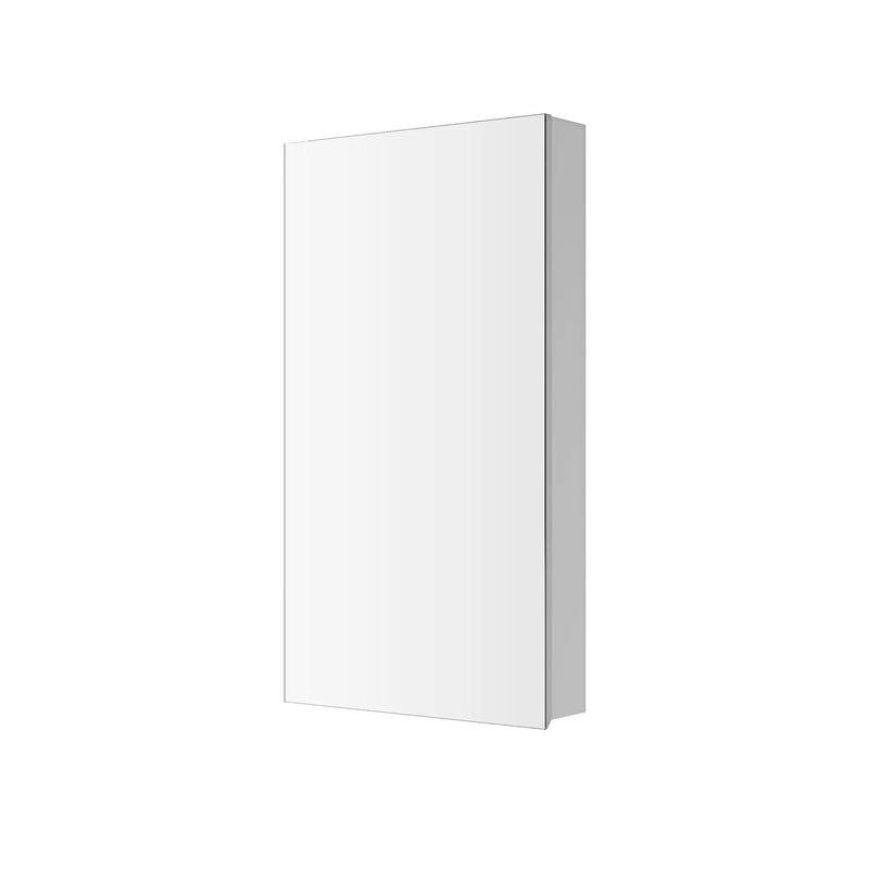 20'' W x 36'' H Surface Frameless Mirror Medicine Cabinet by HouseOfZazla