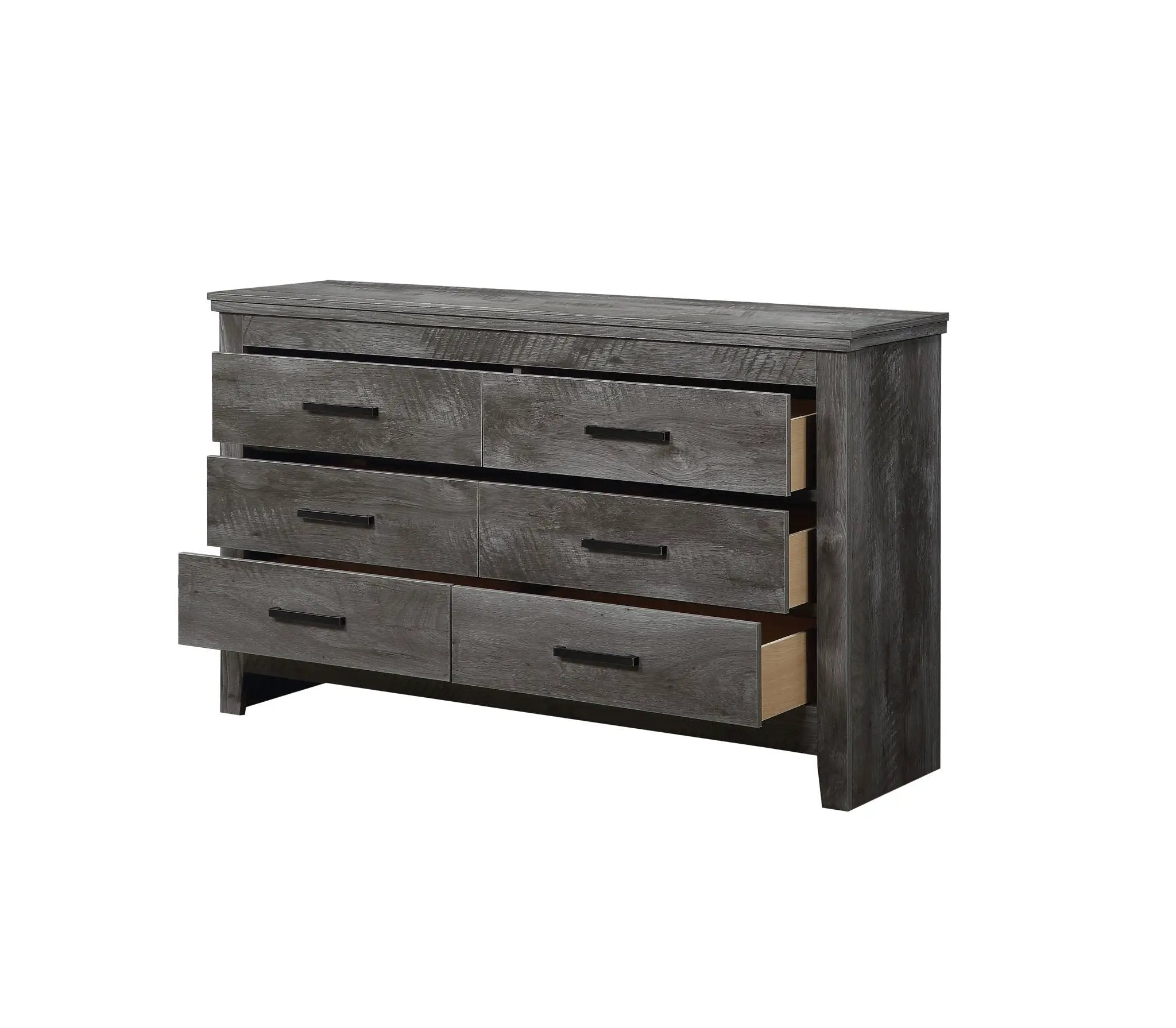 Vidalia - Rustic Dresser - Gray / Oak by HouseOfZazla
