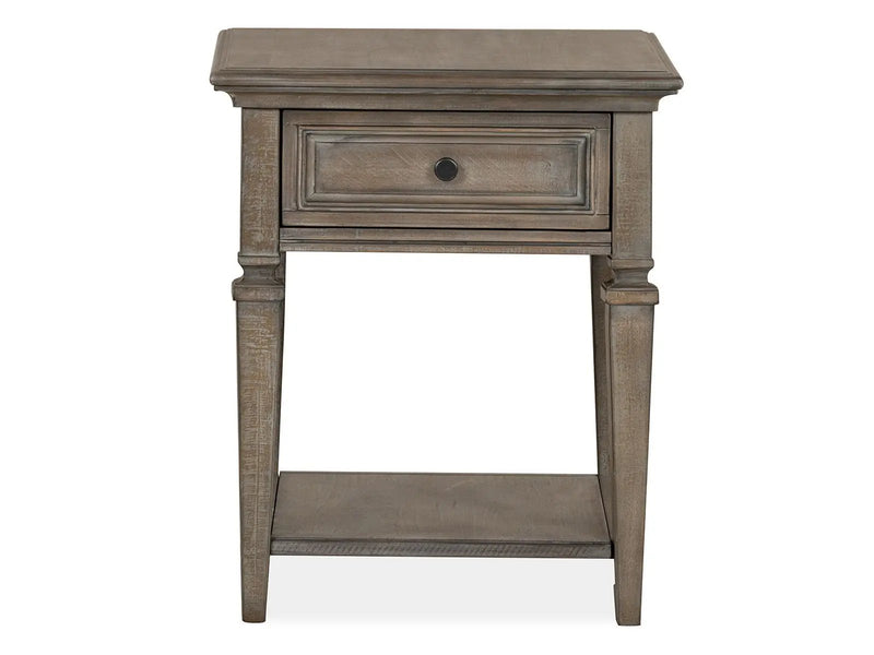 Lancaster - Rectangular End Table - Dove Tail Gray by Unique Piece Furniture