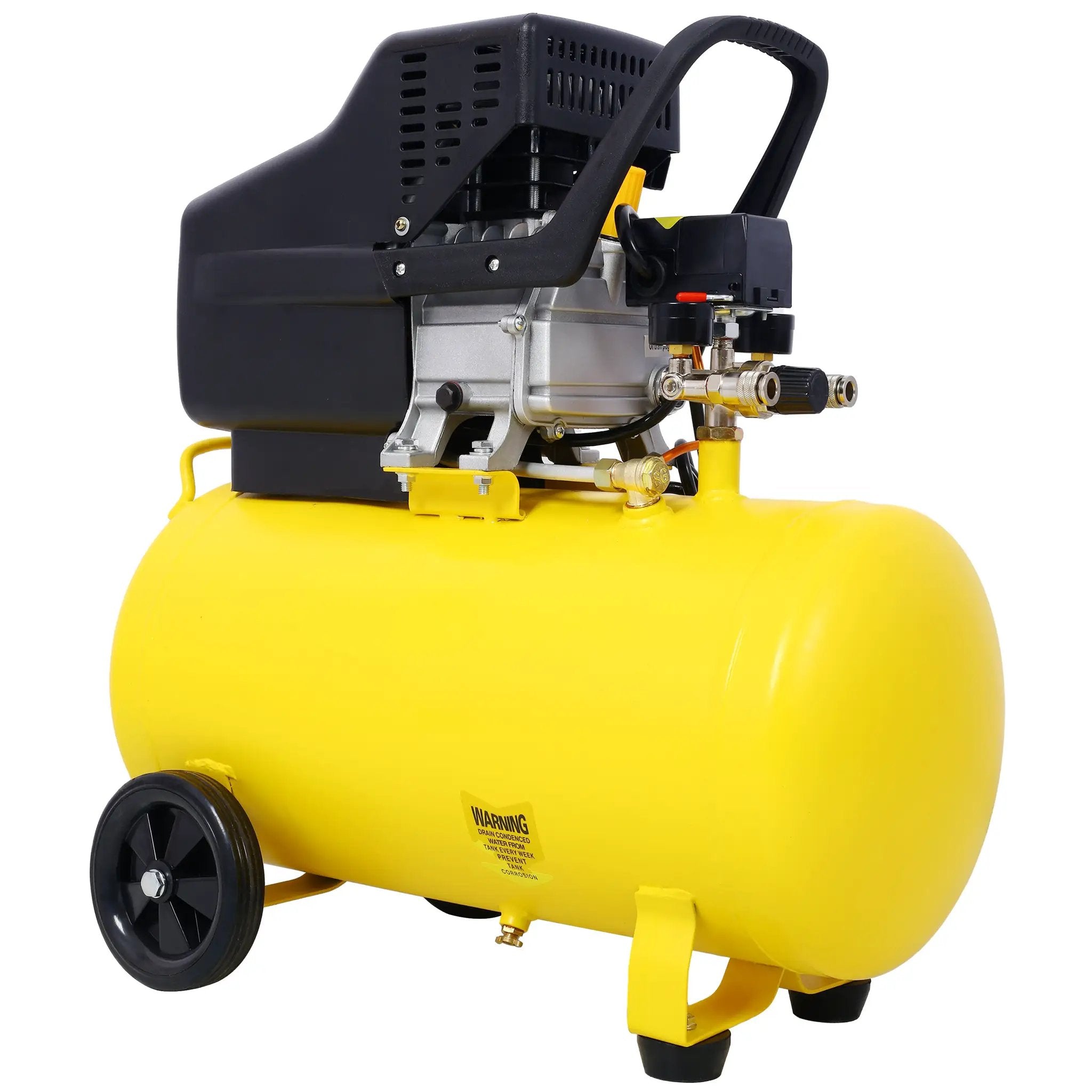 4.5HP Portable 13-Gallon Oil-Lubricated Air Compressor Tank by HouseOfZazla
