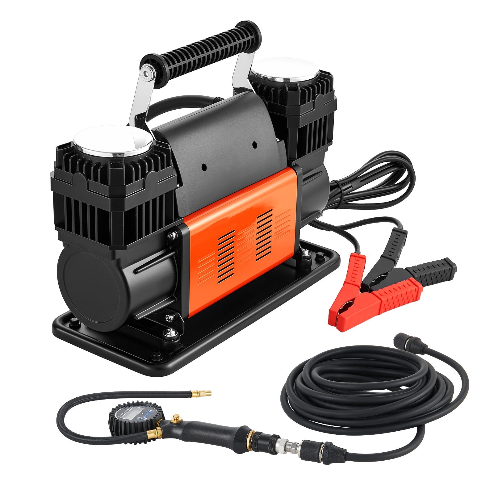 Dual-Cylinder Heavy Duty Air Compressor by HouseOfZazla