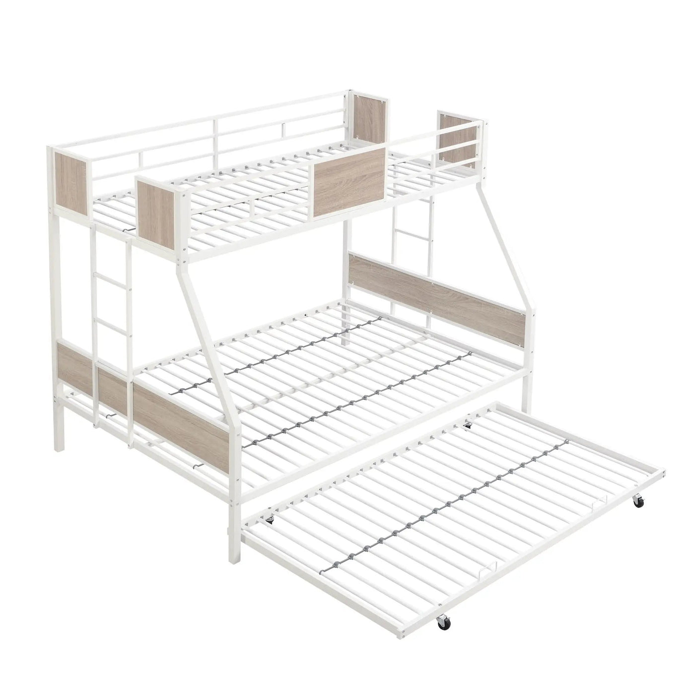 Modern Metal Bunk Bed With Dual Side Ladder And Metal Desig by Unique Piece Furniture