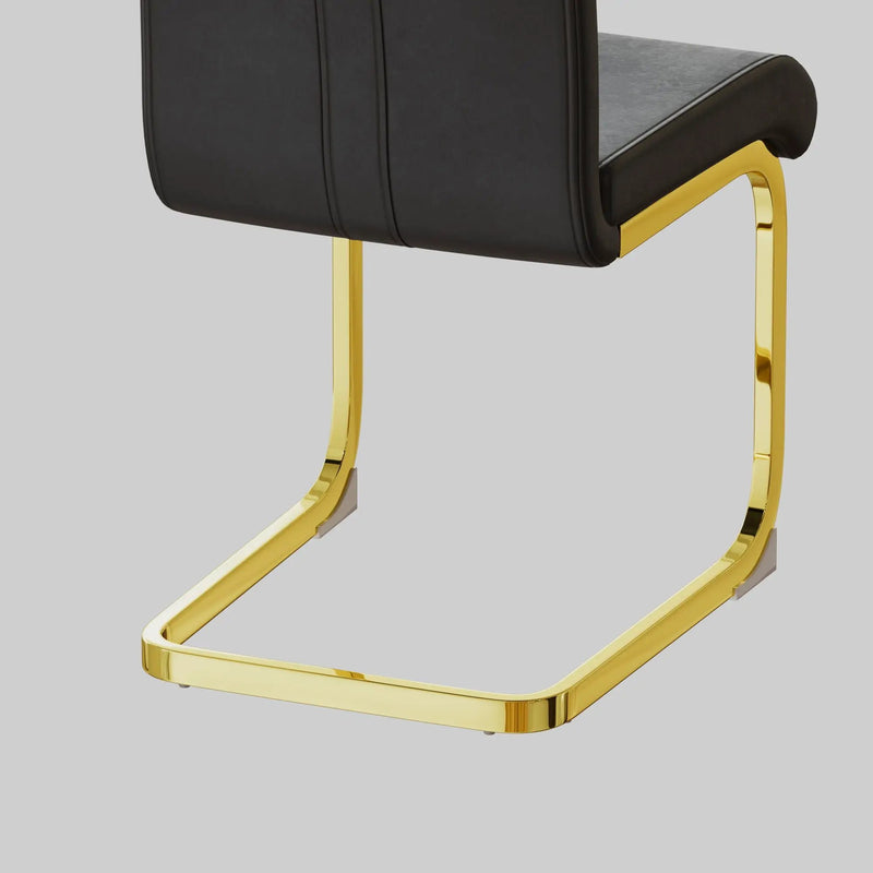 Side Dining Room Chair, Padded Seat High Back by HouseOfZazla