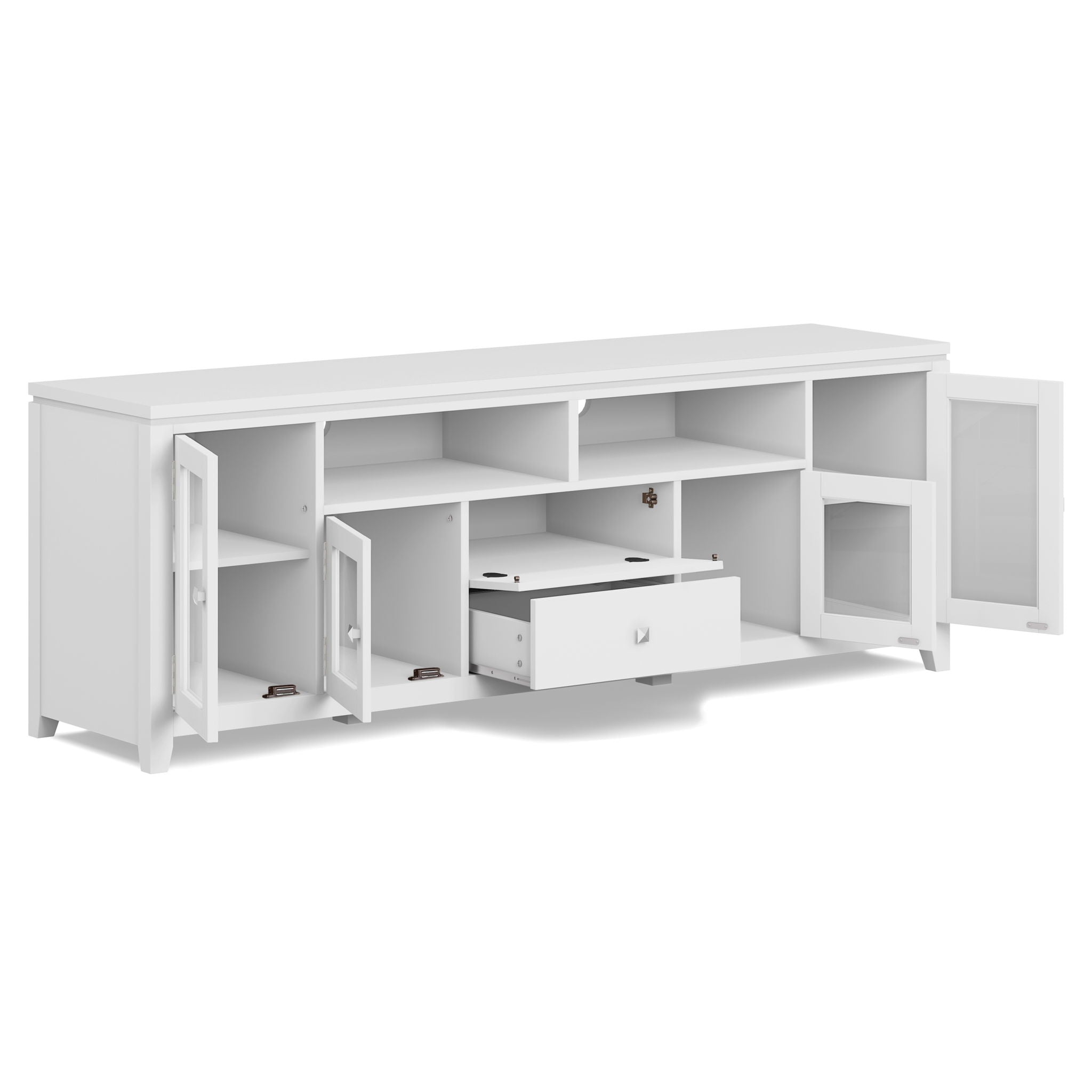 Cosmopolitan - Handcrafted Wide TV Media Stand by HouseOfZazla