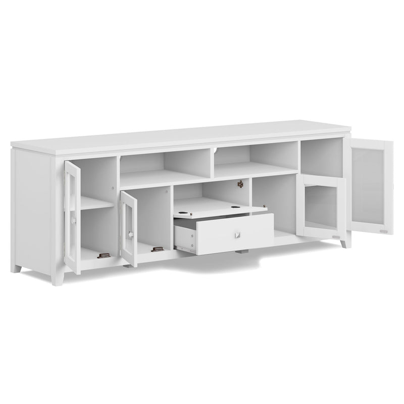 Cosmopolitan - Handcrafted Wide TV Media Stand by HouseOfZazla