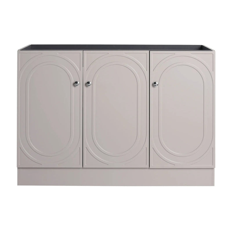 Modern Freestanding Bathroom Vanity With Soft Close Cabinet Doors by HouseOfZazla