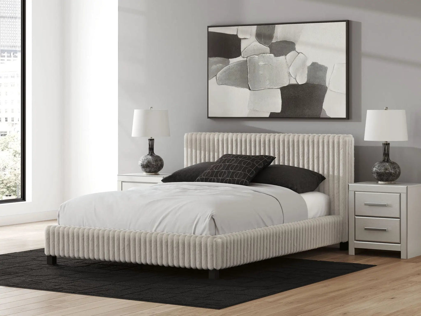 Zuraleus - Upholstered Bed by Unique Piece Furniture