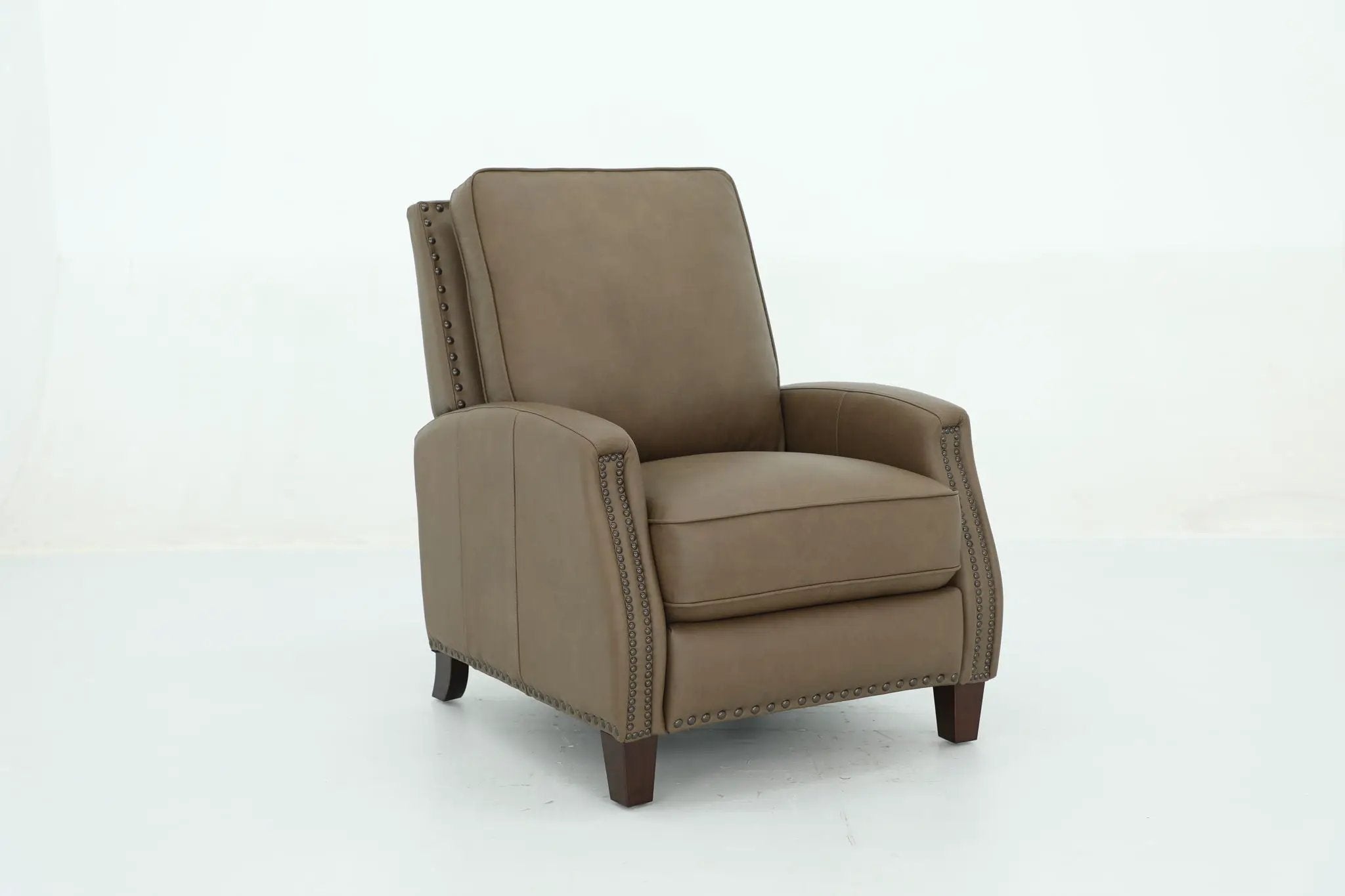 Melrose - Recliner Push Thru The Arm - Cashmere-Taupe by Unique Piece Furniture