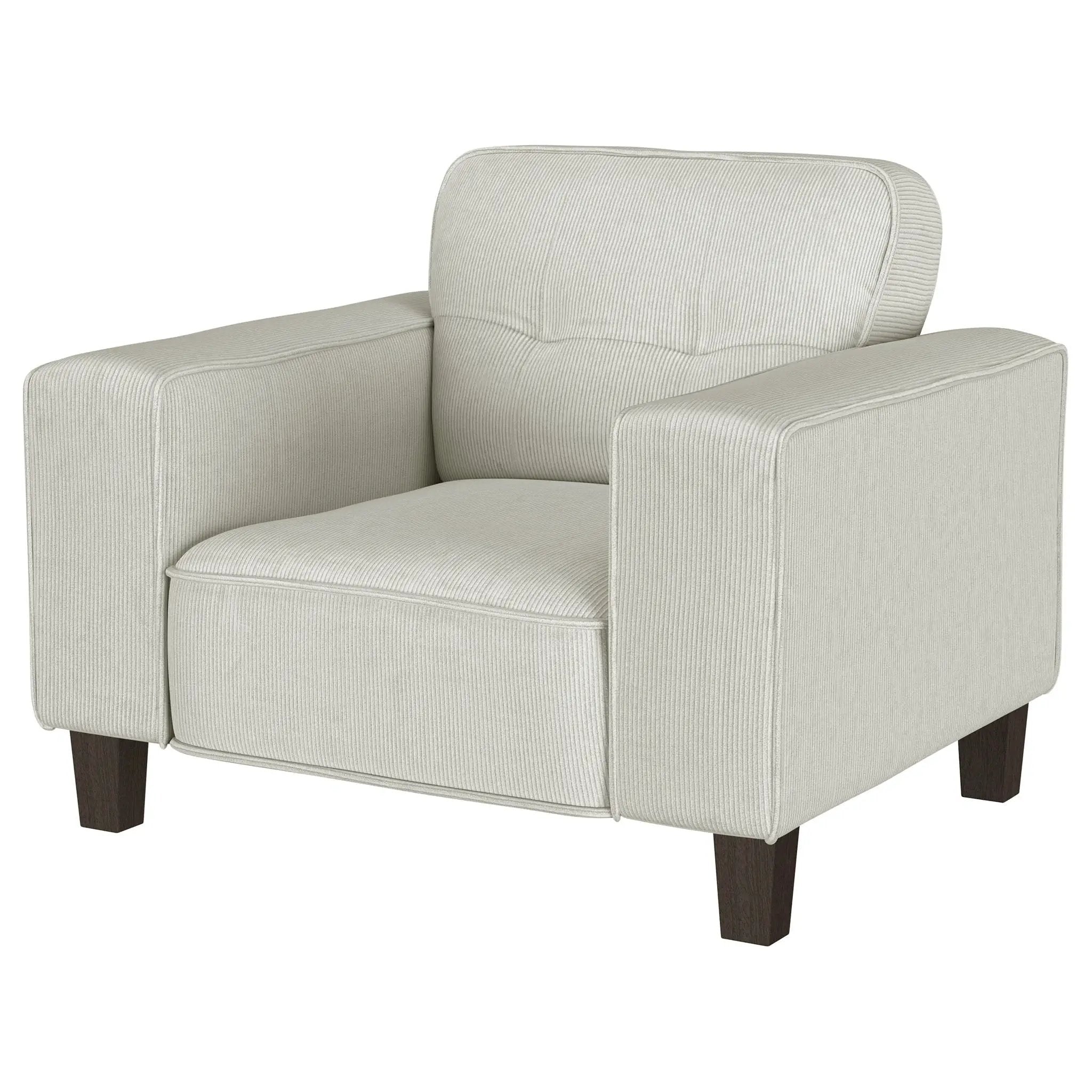 Dana - Track Arm Tufted Accent Chair by HouseOfZazla