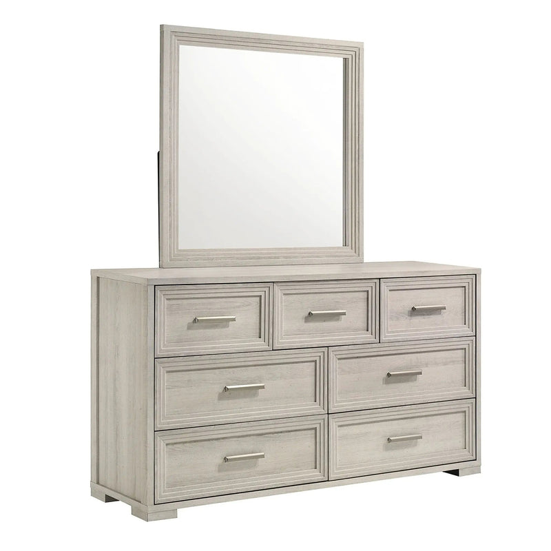 Colorado - Bedroom Set With Upholstered LED Headboard by HouseOfZazla