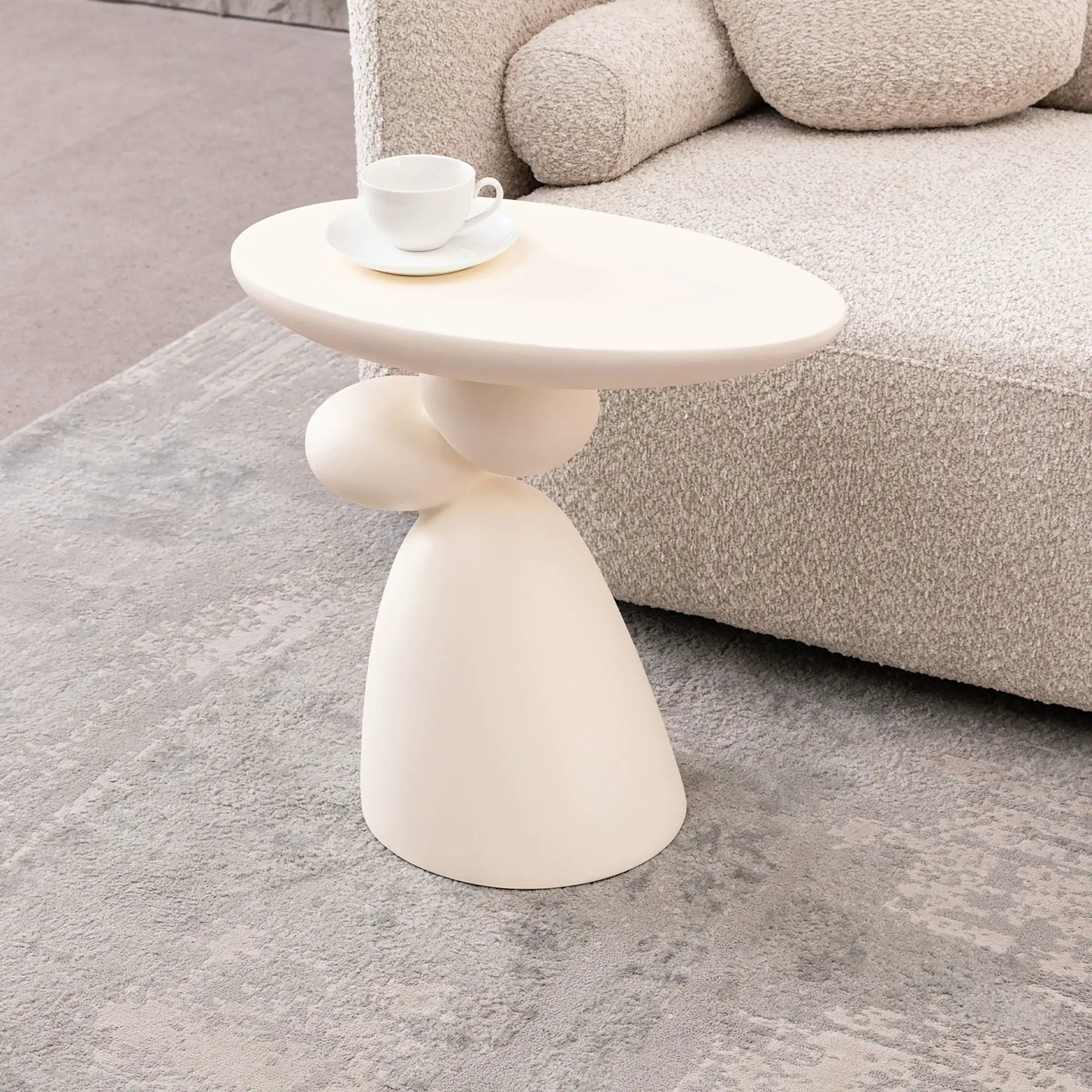 Lucky Stone Shaped Table by HouseOfZazla