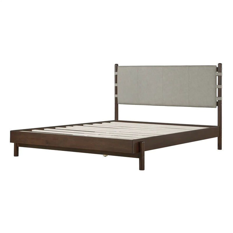 Premium Rubber Wood Platform Bed Frame by HouseOfZazla