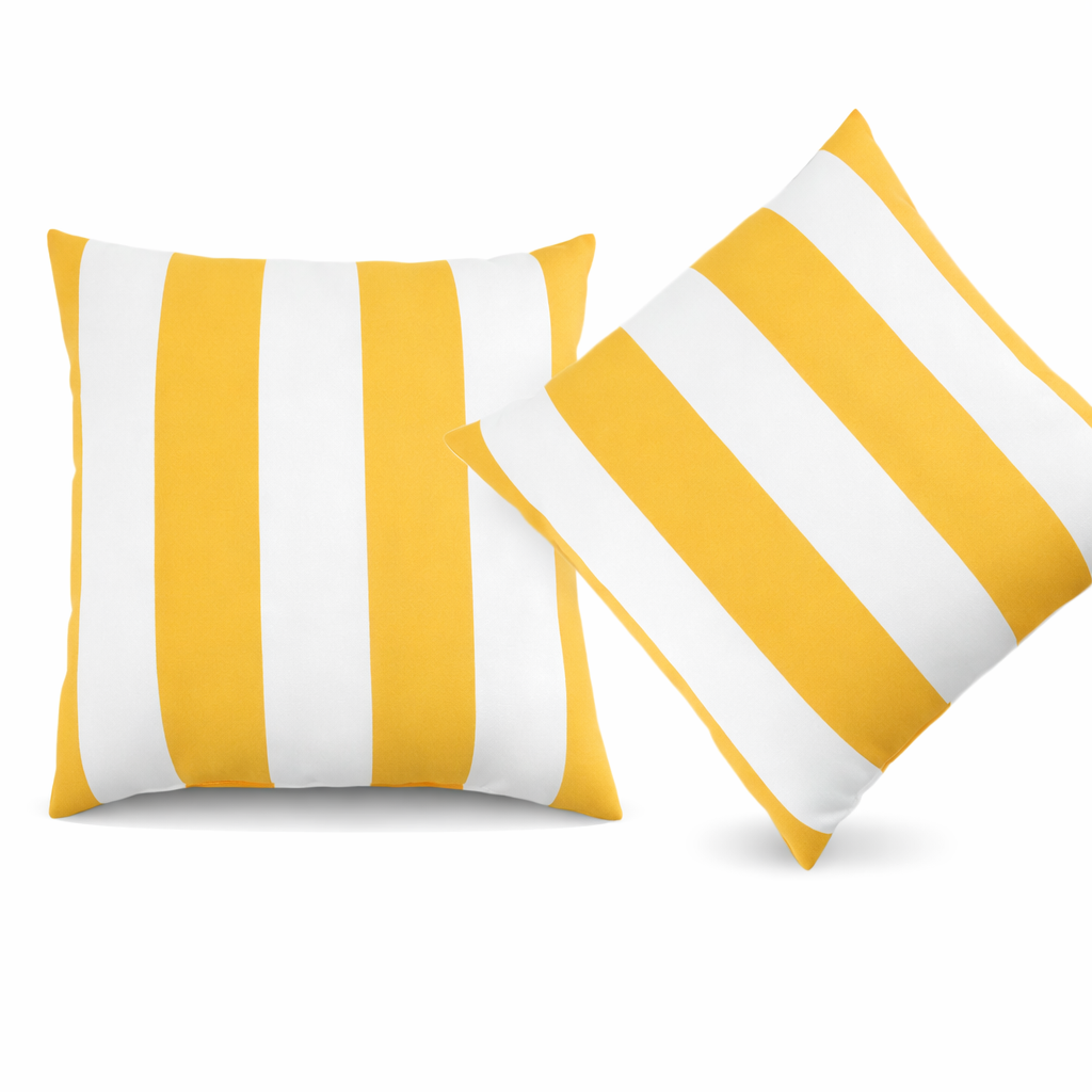 2 Pack Outdoor Pillow Covers - 18x18 Inch by HouseOfZazla