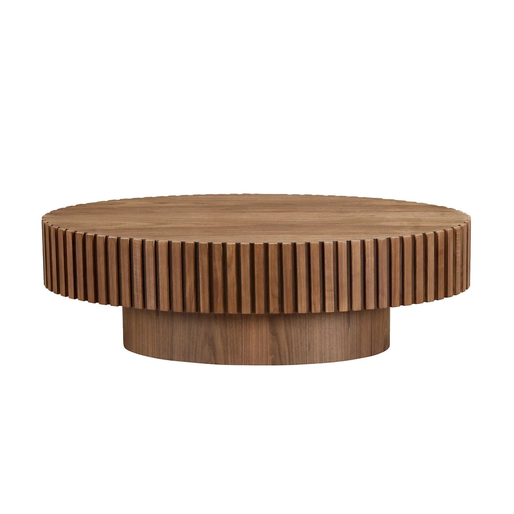 Modern Handcraft Drum Coffee Table by HouseOfZazla