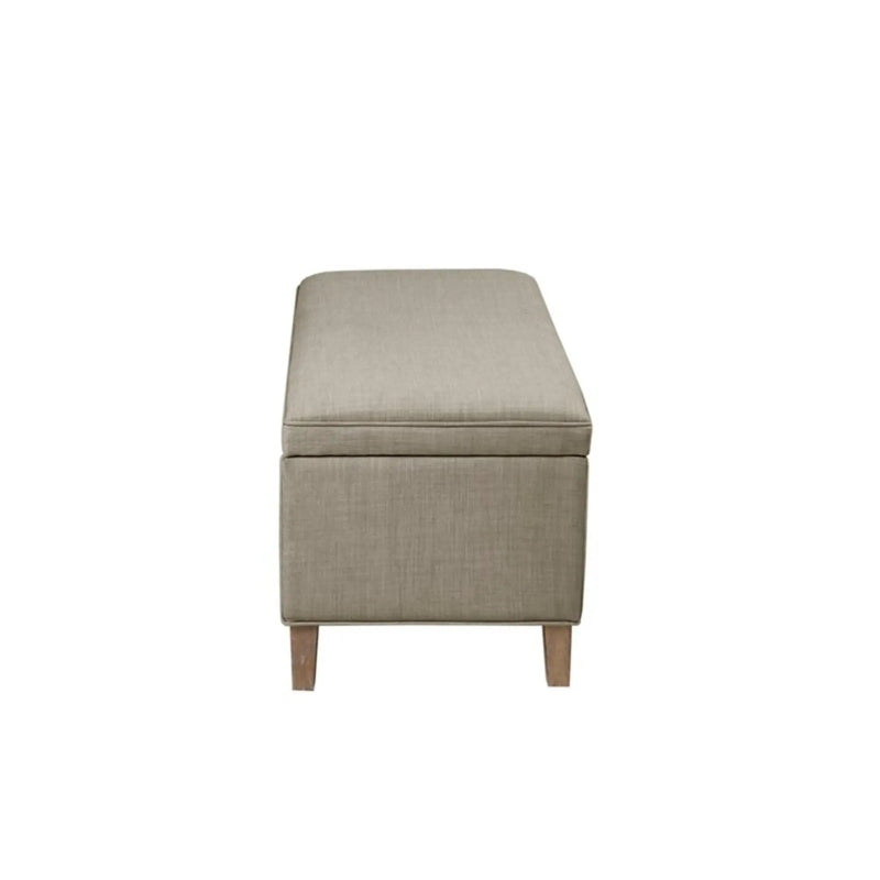 Caymus - Rectangular Soft Close Storage Bench - Light Gray by Unique Piece Furniture