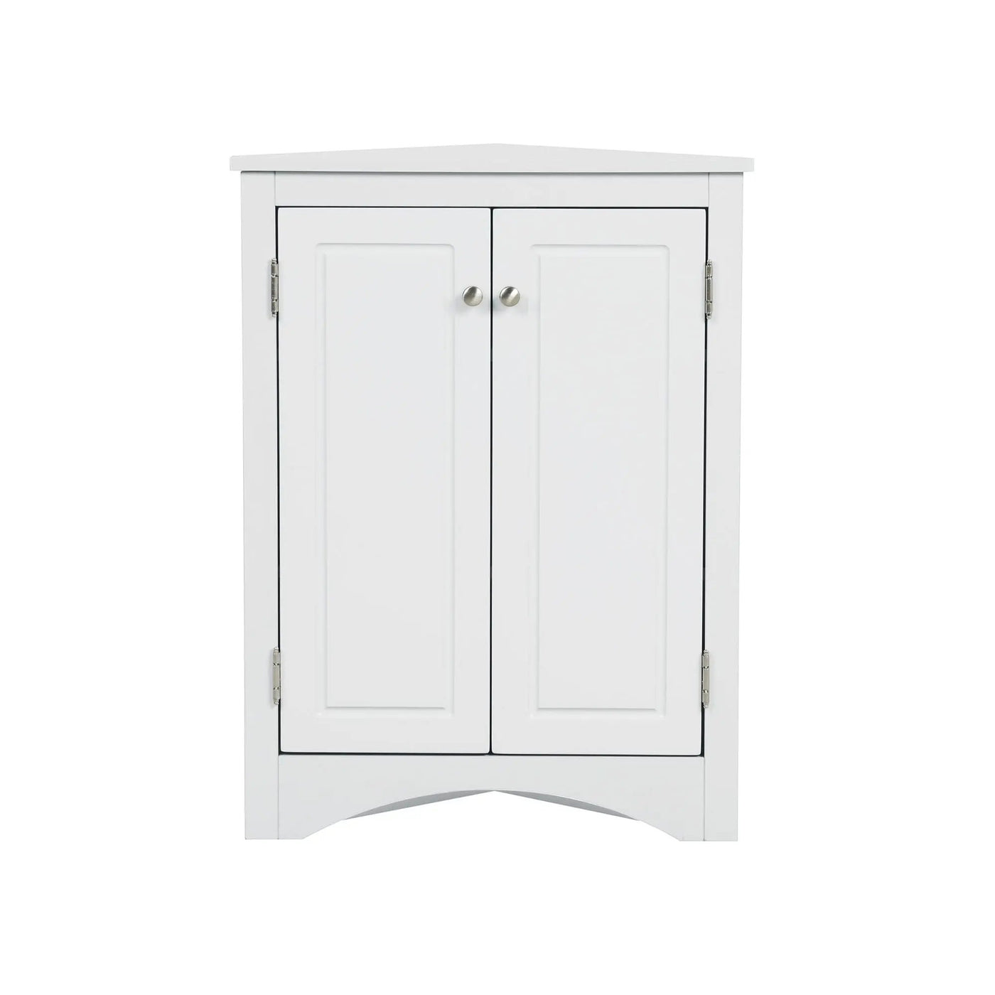 Triangle Bathroom Storage Cabinet With Adjustable Shelves, Freestanding Floor Cabinet For Home Kitchen by HouseOfZazla