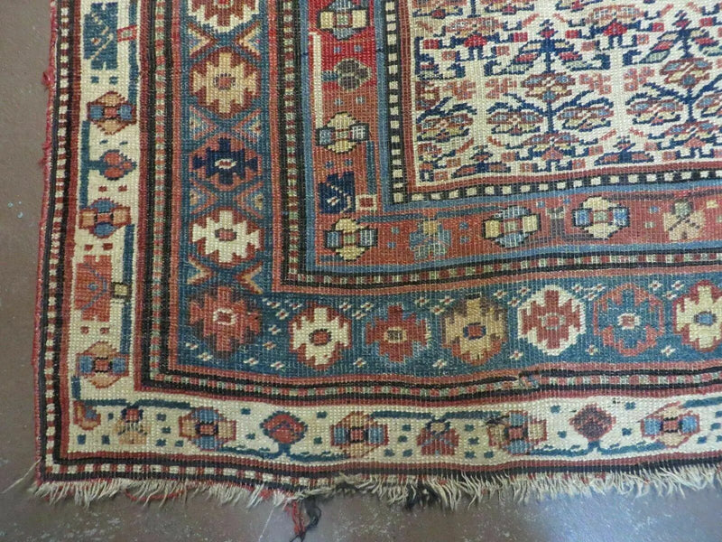 5' X 9' Antique Handmade Caucasian Kuba Wool Rug Veg Dye Runner Nice by Jewel Rugs