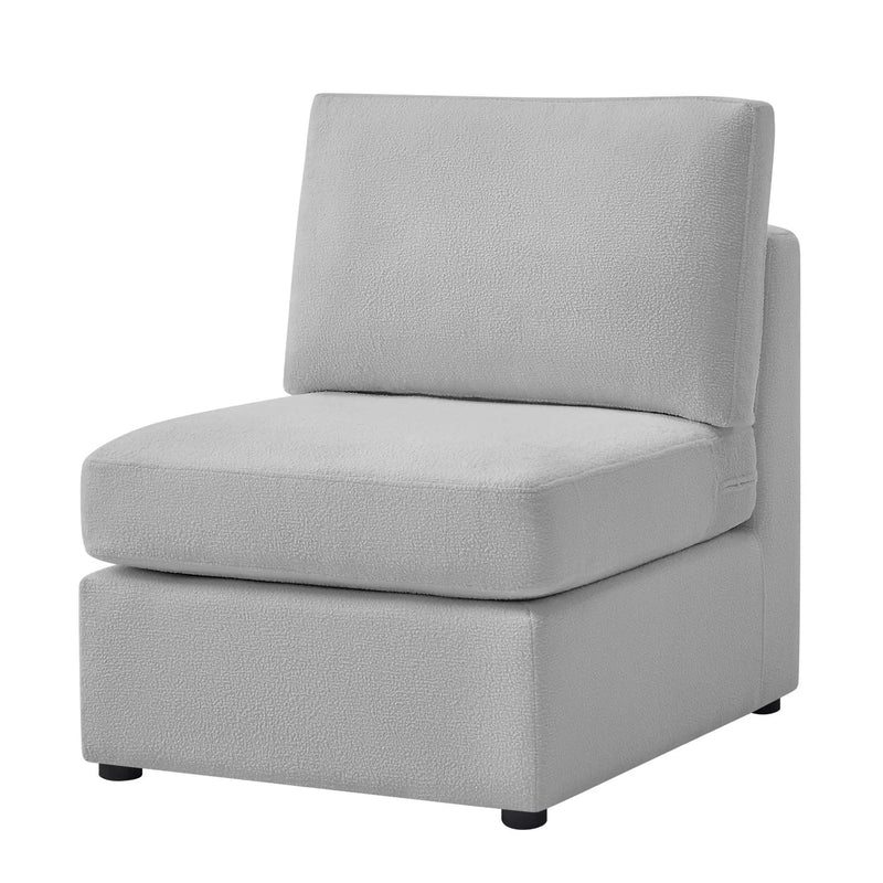 Chauncy - Sectional With Storage Ottoman by HouseOfZazla