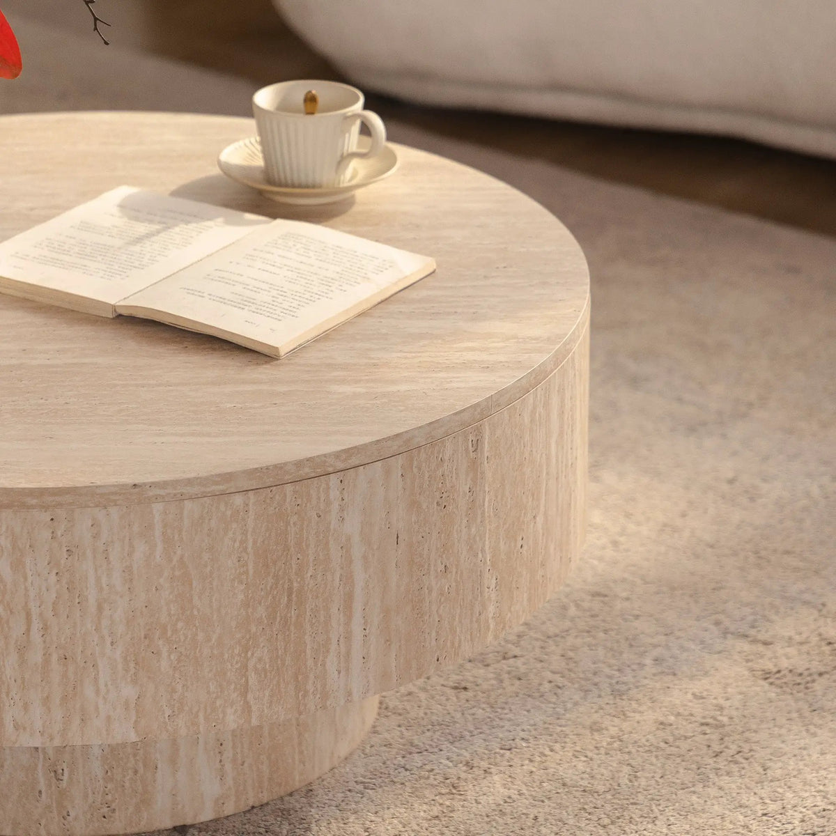 Travertine Table by HouseOfZazla