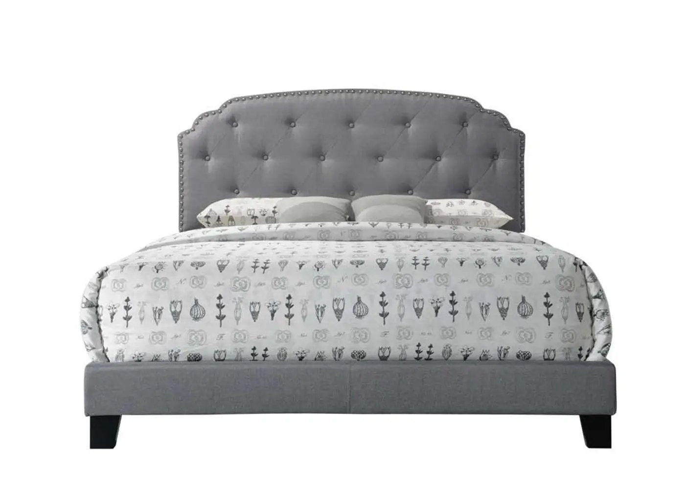 Tradilla - Queen Bed - Gray by Unique Piece Furniture