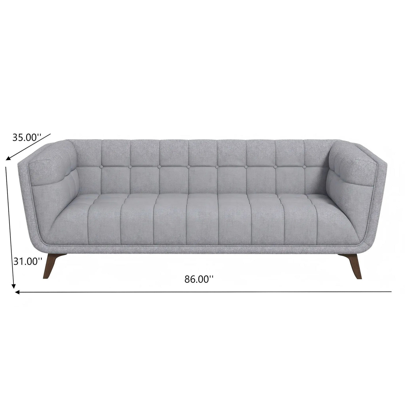 Addison - Mid-Century Modern Design Tufted Sofa by Unique Piece Furniture