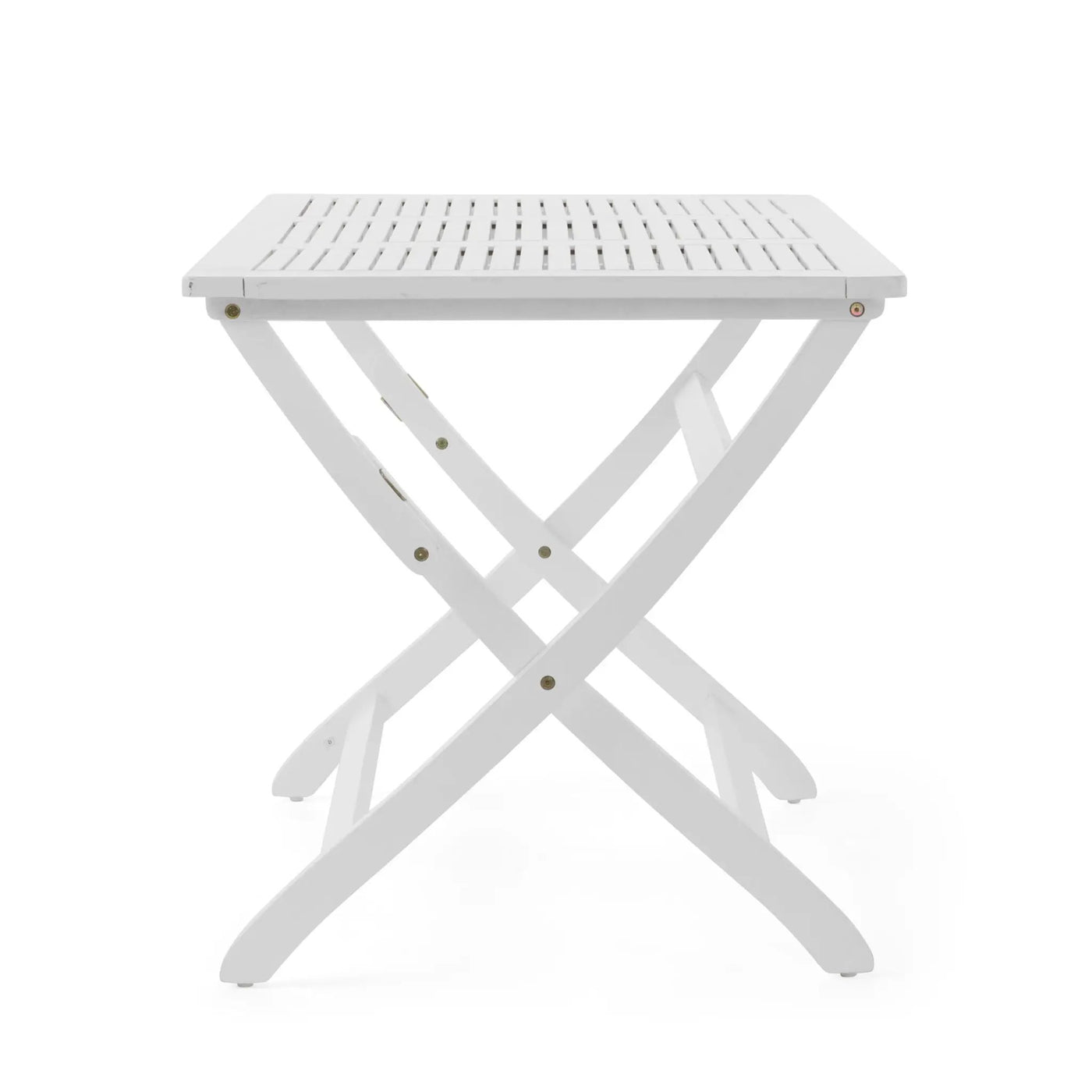 Blissique Outdoor Foldable Wood Dining Table With Slat Design by HouseOfZazla