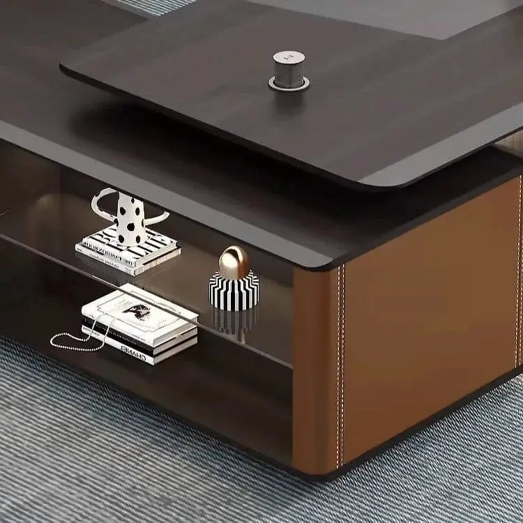 Kitley · Modern L-Shaped Executive Desk by Arc Grove