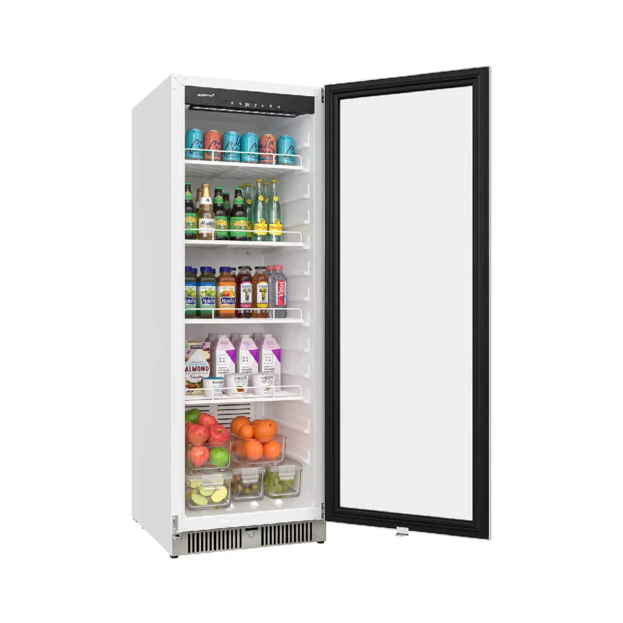 Edgestar 22-Inch 10.1 Cubic Feet Commercial Beverage Merchandiser With Temperature Alarm and Reversible Door [VBM101SS] (SAK45983) by SAKSBY WHOLESALE