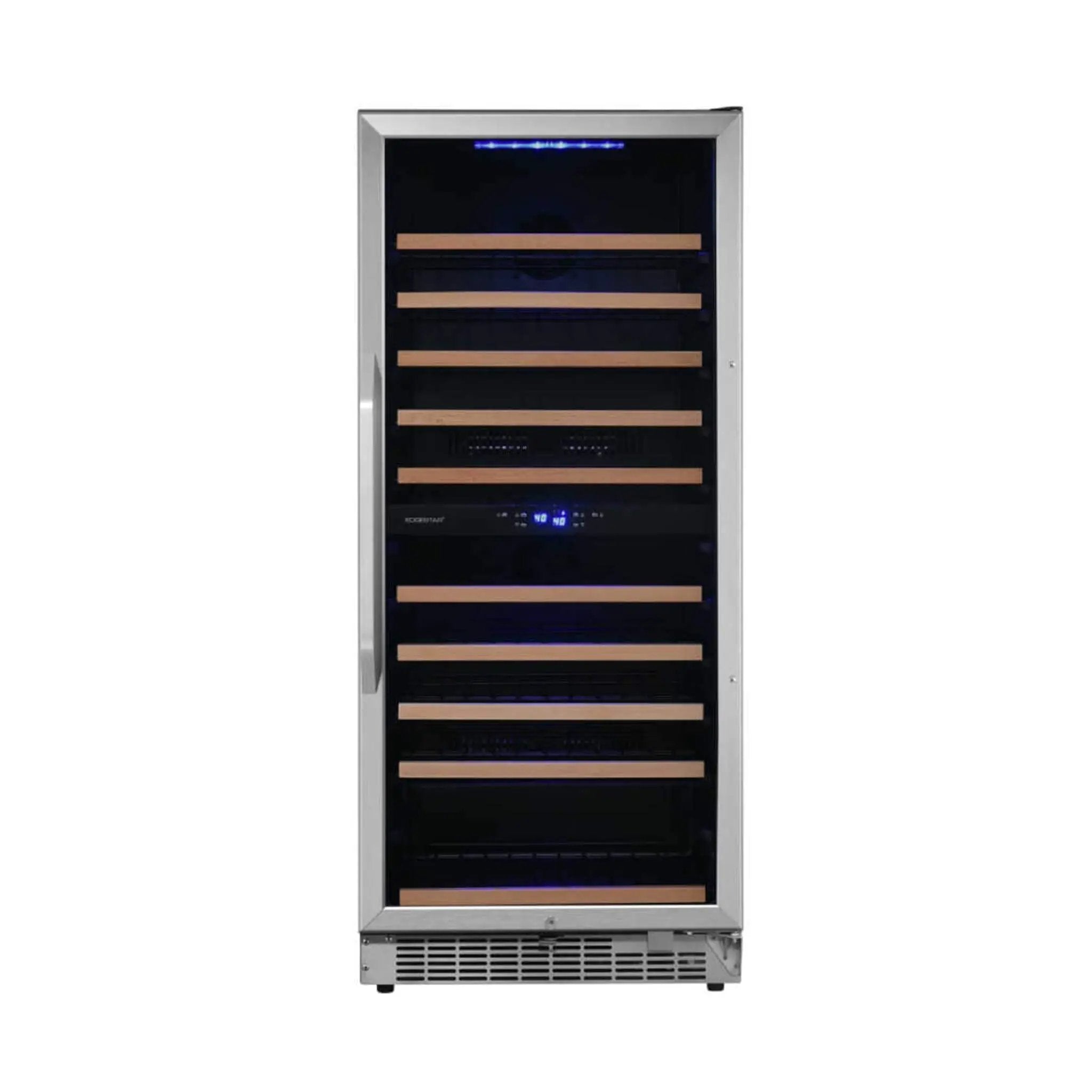 Edgestar Premium 24-Inch 101 Bottle Capacity Built-In Dual Zone Wine Cooler (SAK92835) by SAKSBY WHOLESALE