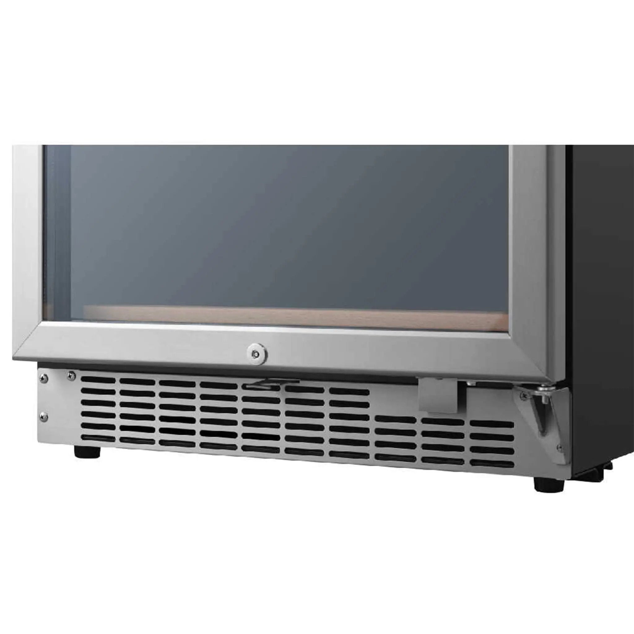 Edgestar 24-Inch Wide 131 Bottle Capacity Built-In Triple Zone Wine Cooler (SAK65891) by SAKSBY WHOLESALE