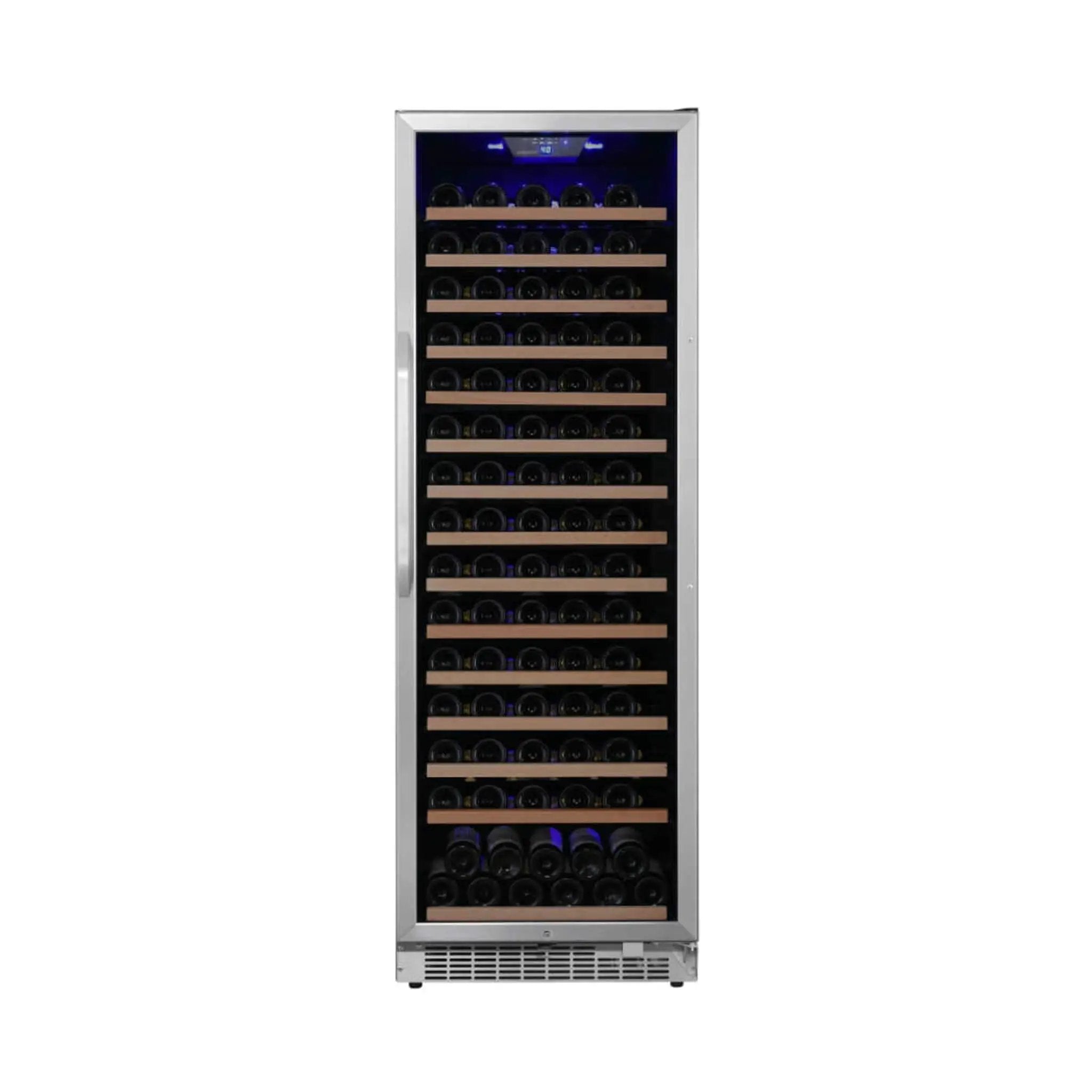 Edgestar 24-Inch Wide 151 Bottle Capacity Freestanding Single Zone Wine Cooler With Even Cooling Technology (SAK30756) by SAKSBY WHOLESALE