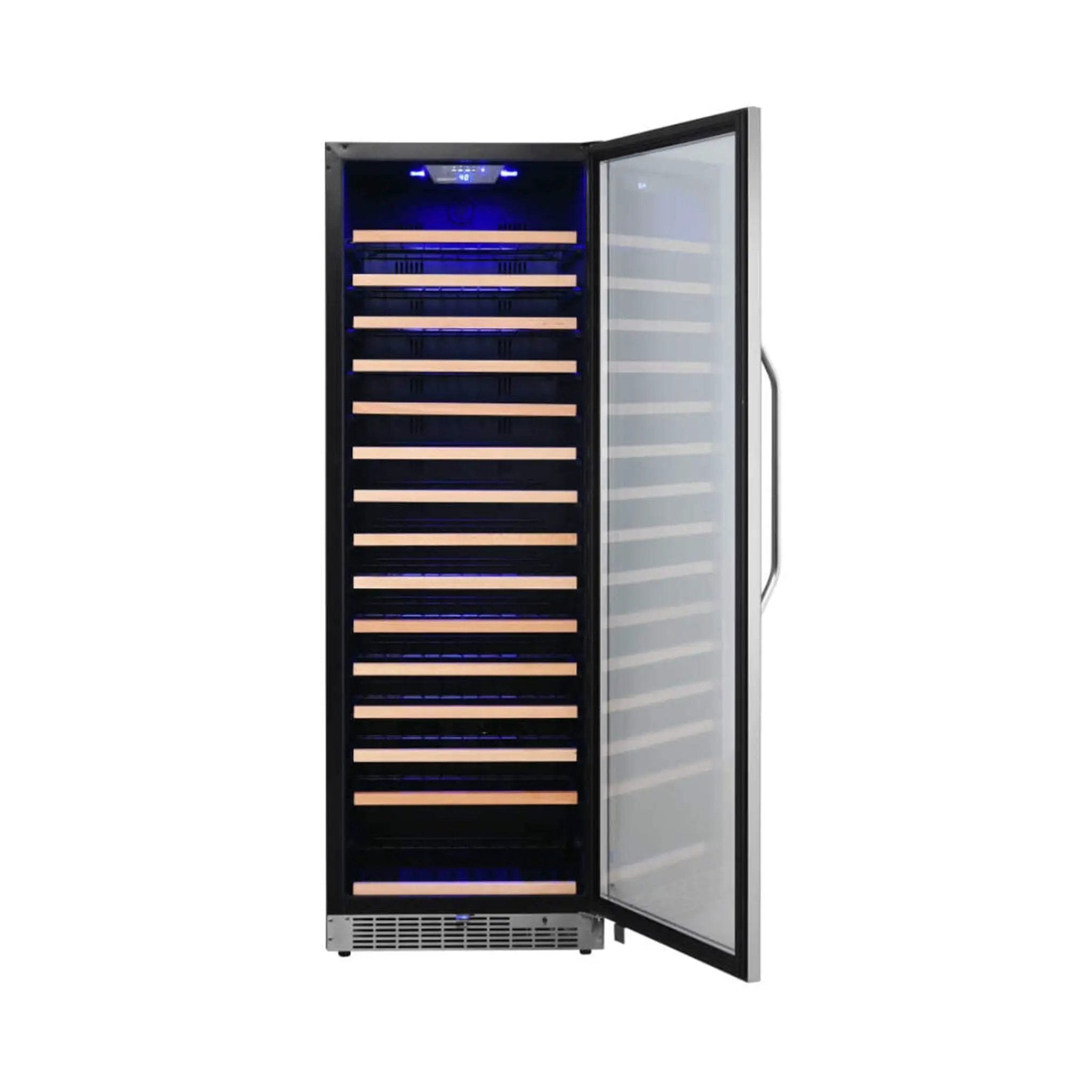 Edgestar 24-Inch Wide 151 Bottle Capacity Freestanding Single Zone Wine Cooler With Even Cooling Technology (SAK30756) by SAKSBY WHOLESALE