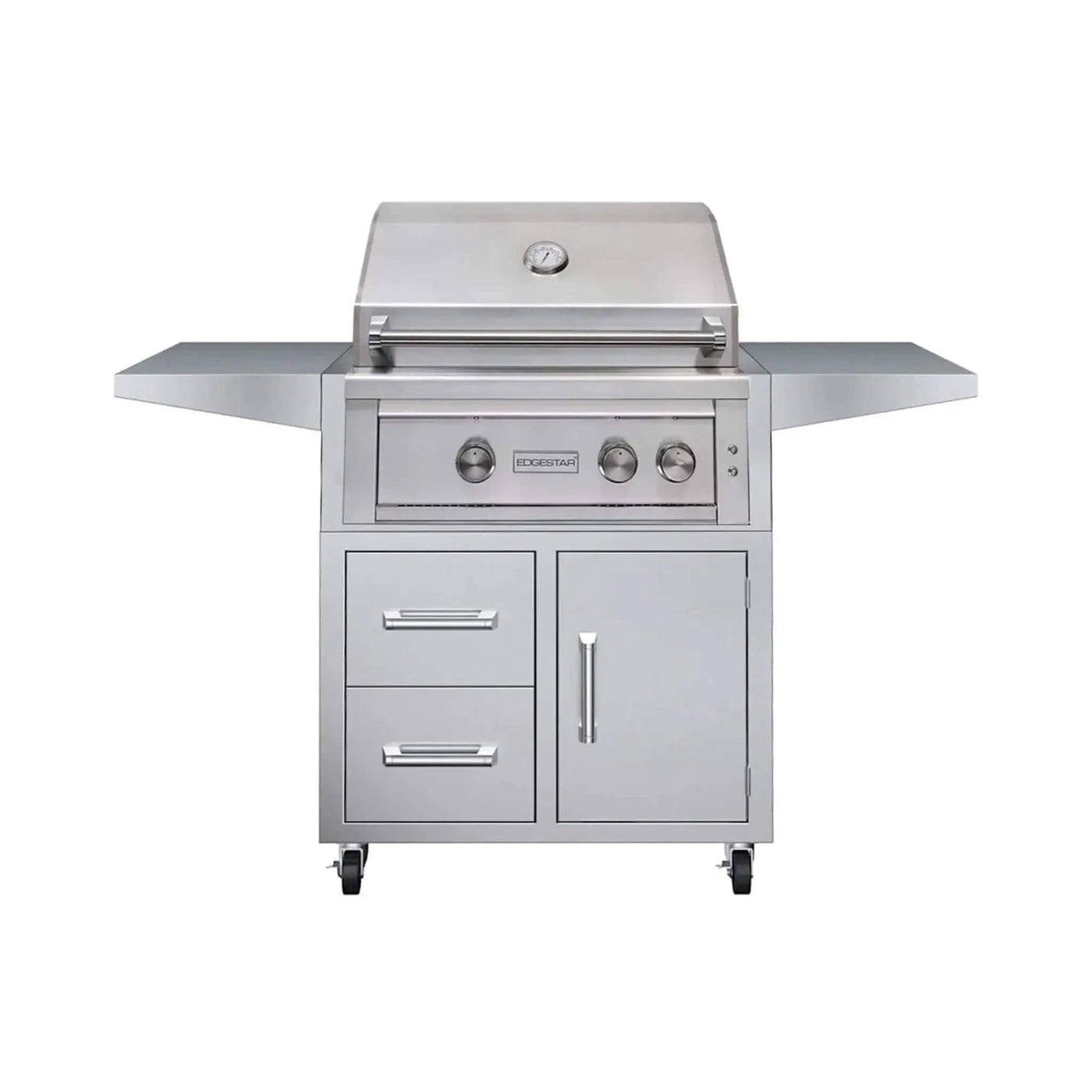 Edgestar 60K BTU 30-Inch Freestanding LED Lighting Grill And Cart With Rotisserie (SAK63985) by SAKSBY WHOLESALE