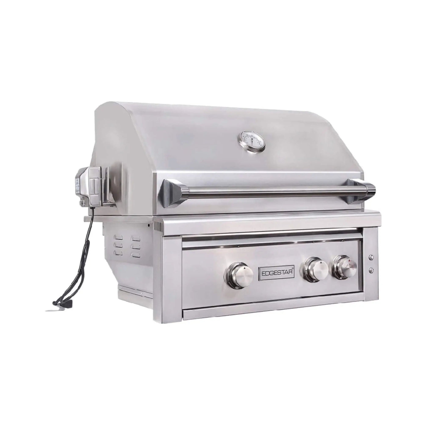 Edgestar 60K BTU 30-Inch Freestanding LED Lighting Grill And Cart With Rotisserie (SAK63985) by SAKSBY WHOLESALE