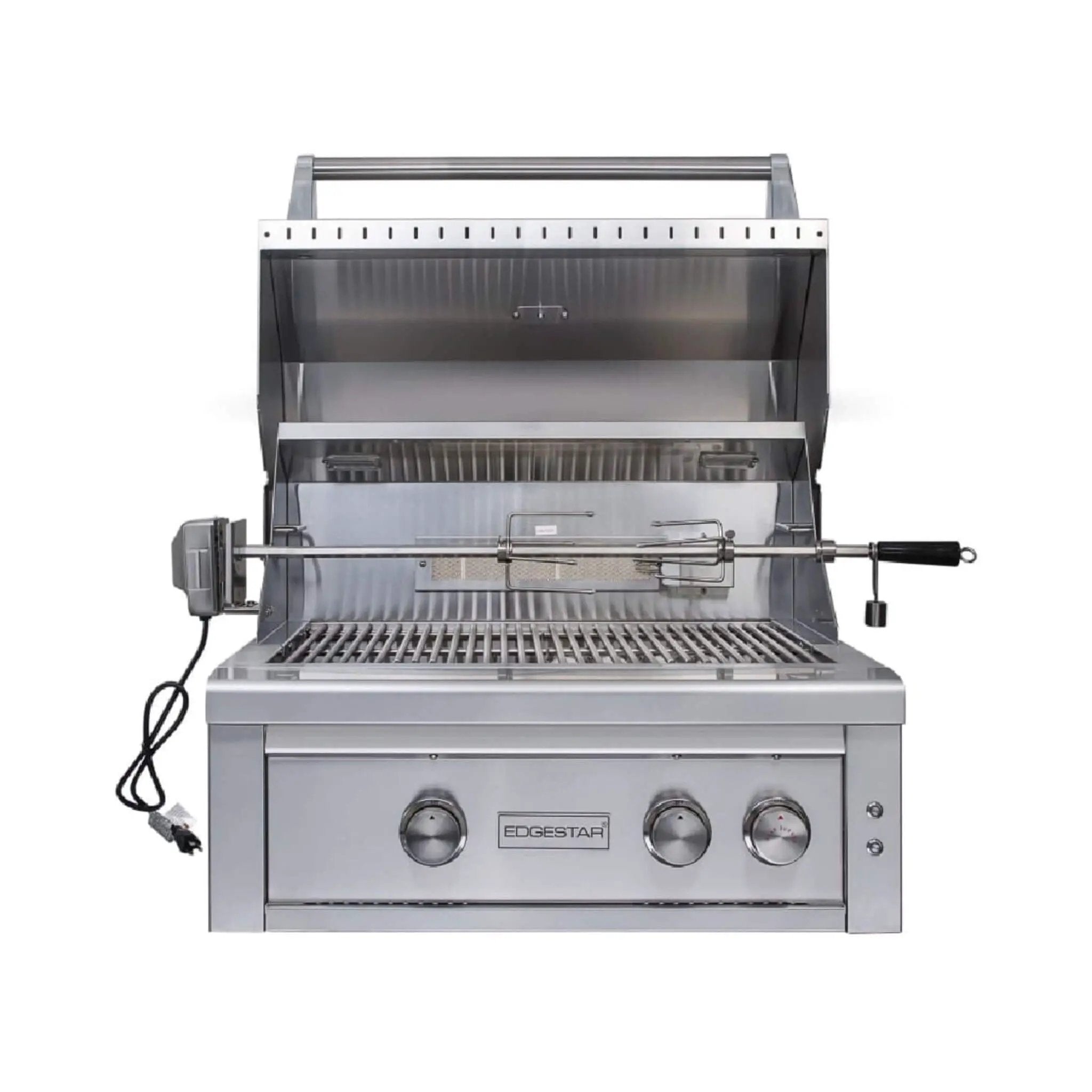 Edgestar 60K BTU 30-Inch Outdoor Built-In Grill With Rotisserie And LED Lighting (SAK52871) by SAKSBY WHOLESALE