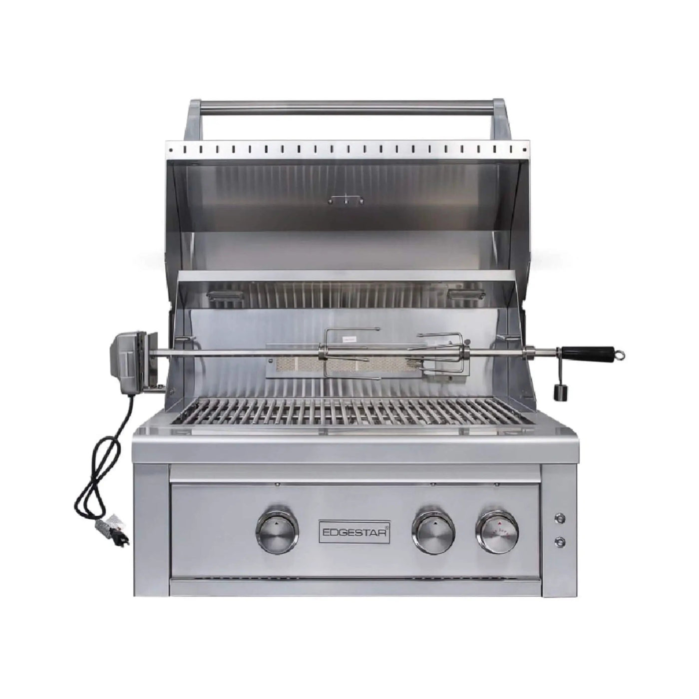 Edgestar 60K BTU 30-Inch Freestanding LED Lighting Grill And Cart With Rotisserie (SAK63985) by SAKSBY WHOLESALE