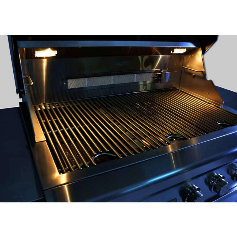 Edgestar 60K BTU 30-Inch Freestanding LED Lighting Grill And Cart With Rotisserie (SAK63985) by SAKSBY WHOLESALE