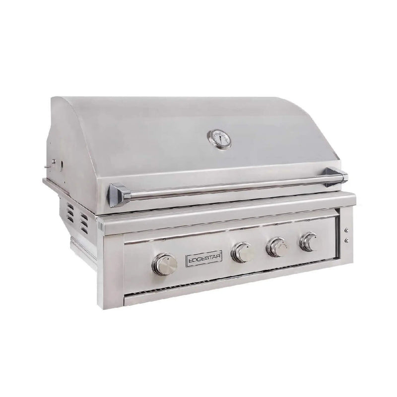 Edgestar 89K BTU 42-Inch Freestanding Grill And Cart With Rotisserie And Lighted Knobs [GRL420FS] (SAK56935) by SAKSBY WHOLESALE