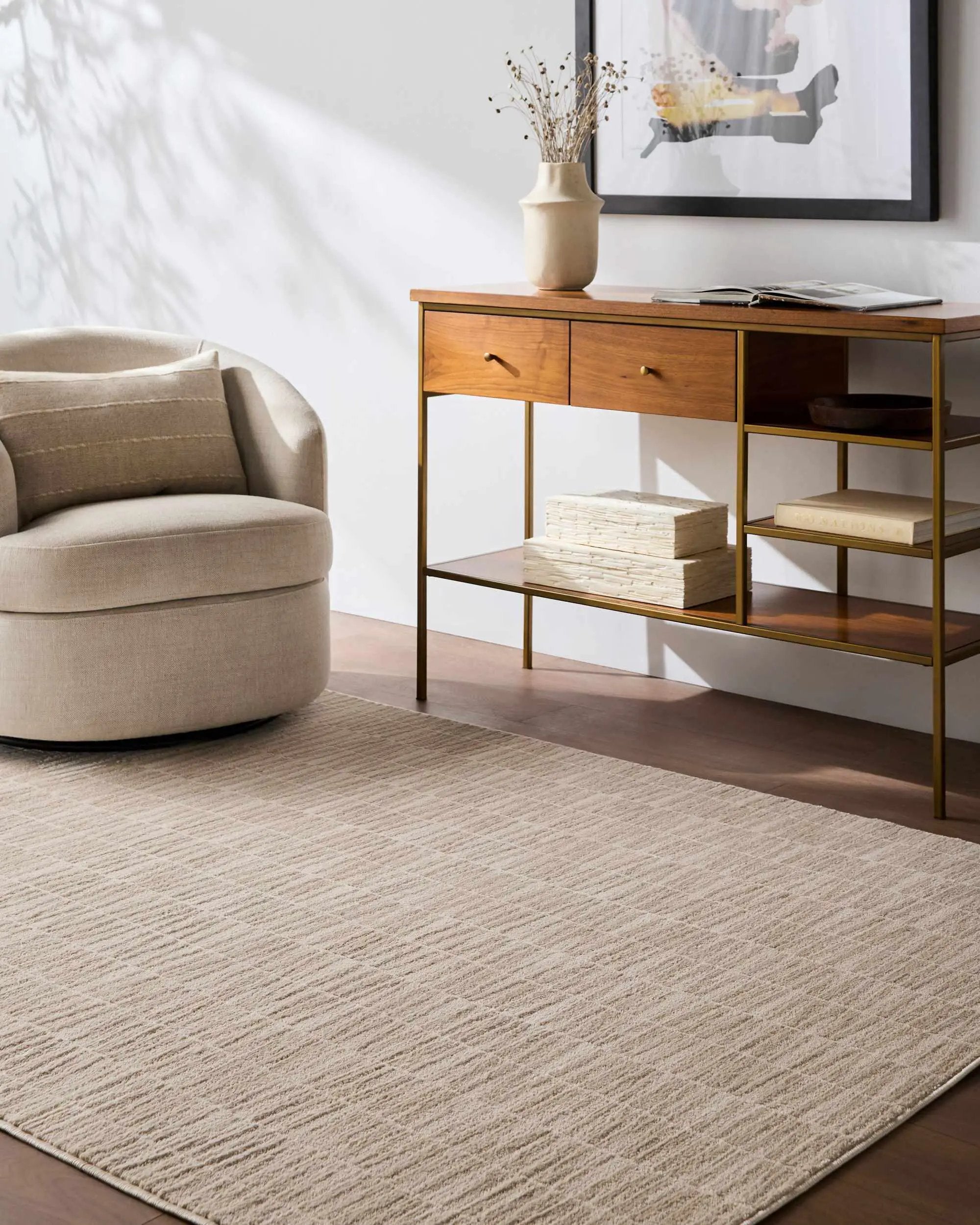 Grenelle Machine Woven Elle Decor x LIVABLISS EDGN-2301 Area Rug by Boutique Rugs