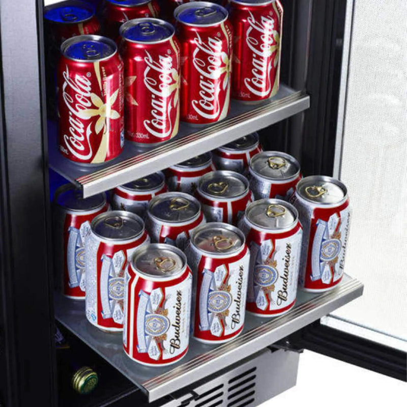 Edgestar 30-Inch Wide 28 Bottle Built In Dual Zone Beverage Center With 86 Can Capacity (SAK35972) by SAKSBY WHOLESALE