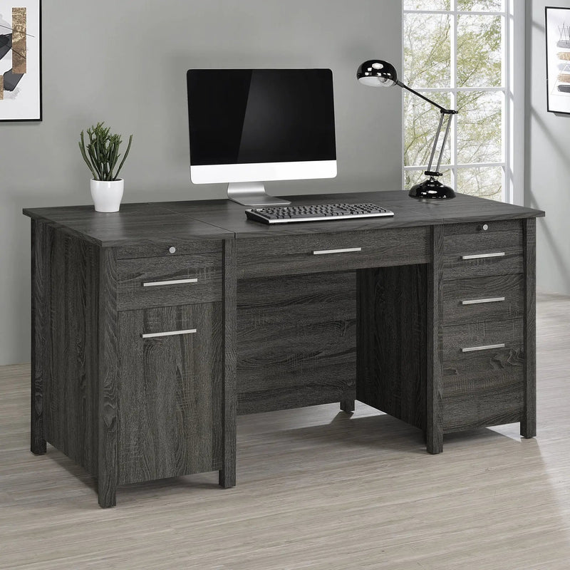 Rayna - 4 Drawer Office Desk With Lift-Top