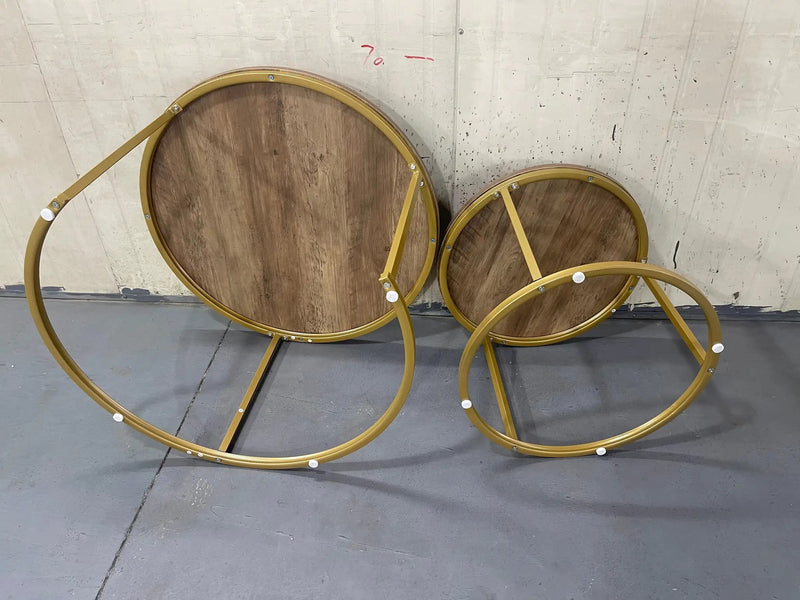 27.6in Nesting Coffee Table Set of 2 by HouseOfZazla