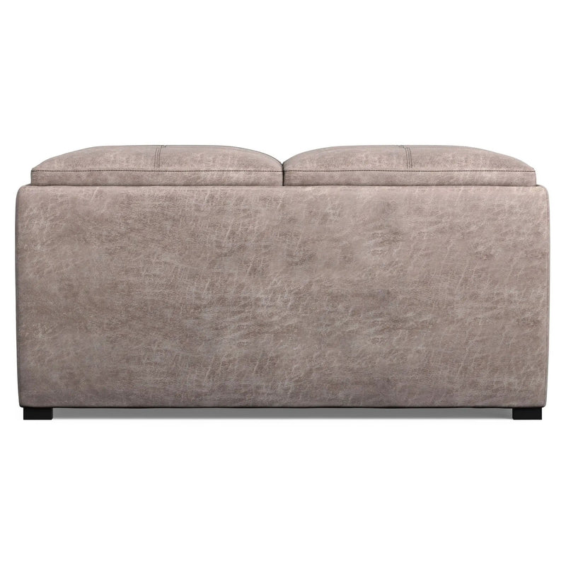 Avalon - Square Coffee Table, Storage Ottoman by HouseOfZazla